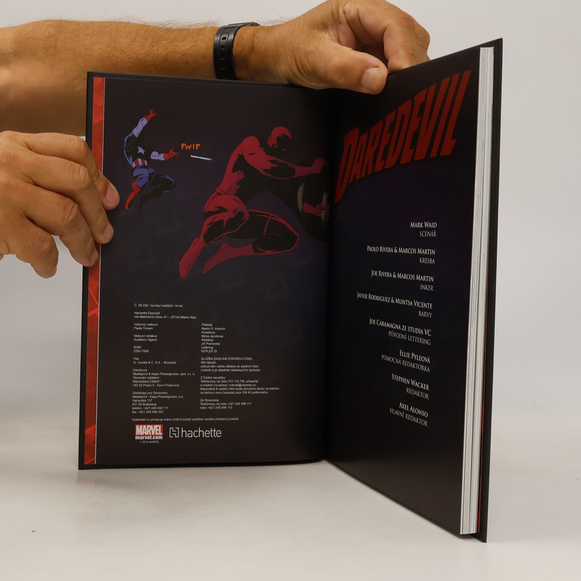 Mark Waid Daredevil. Zvuk a zlost