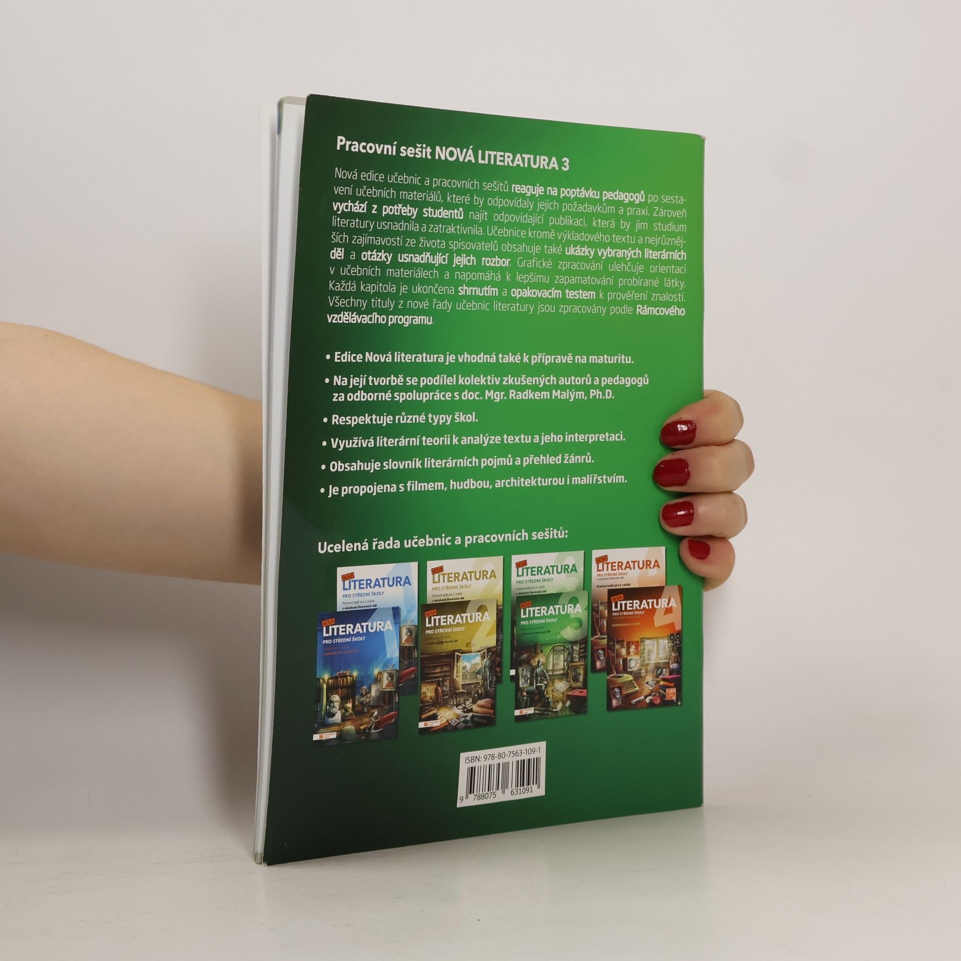 Autorenkollektiv Nová literatura 3 pro střední školy. Pracovní sešit pro 3. ročník s ukázkami literárních děl