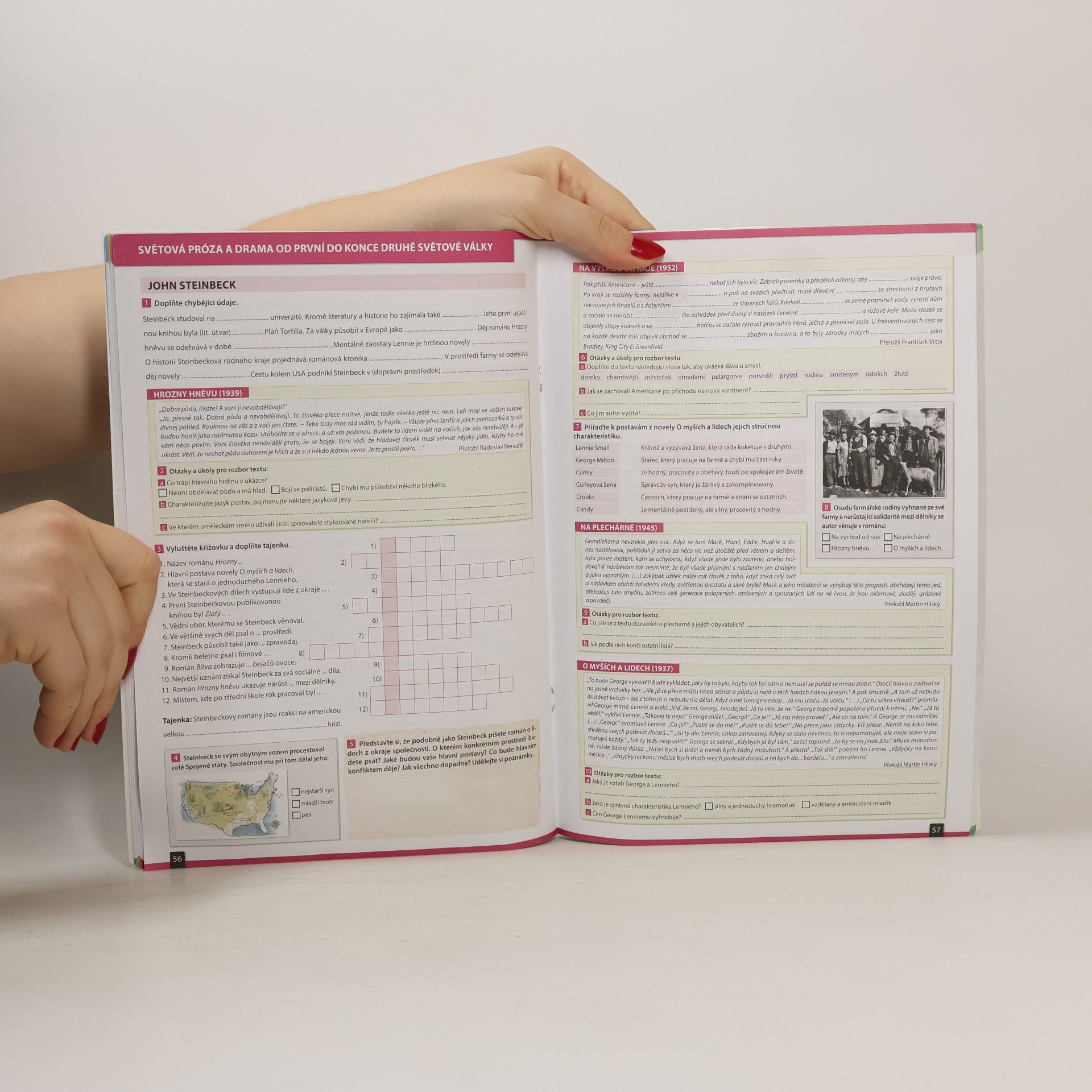 Autorenkollektiv Nová literatura 3 pro střední školy. Pracovní sešit pro 3. ročník s ukázkami literárních děl