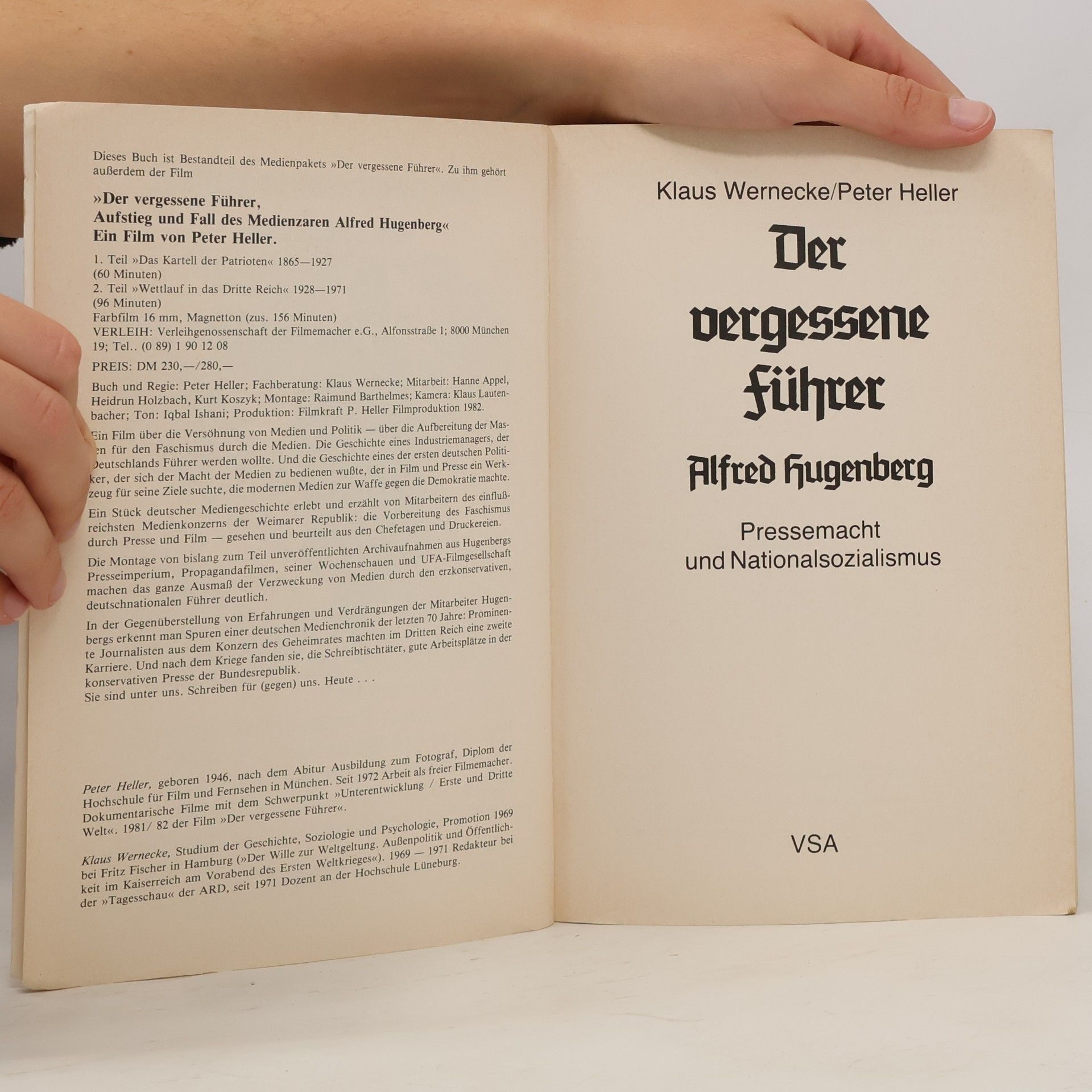 Klaus Wernecke Der vergessene Führer: Alfred Hugenberg