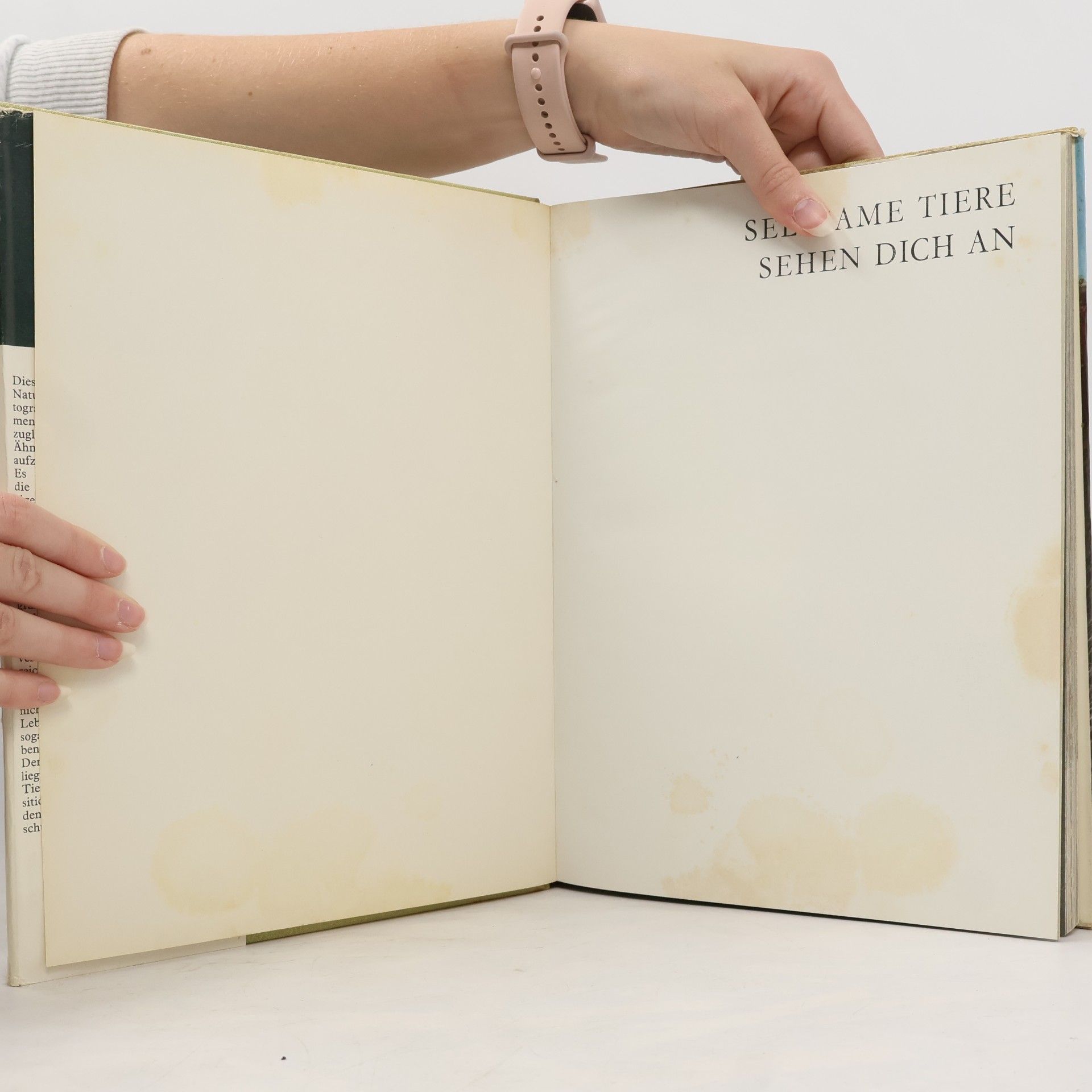 Dr.V. J. Staněk SELTSAME TIERE SEHEN DICH AN