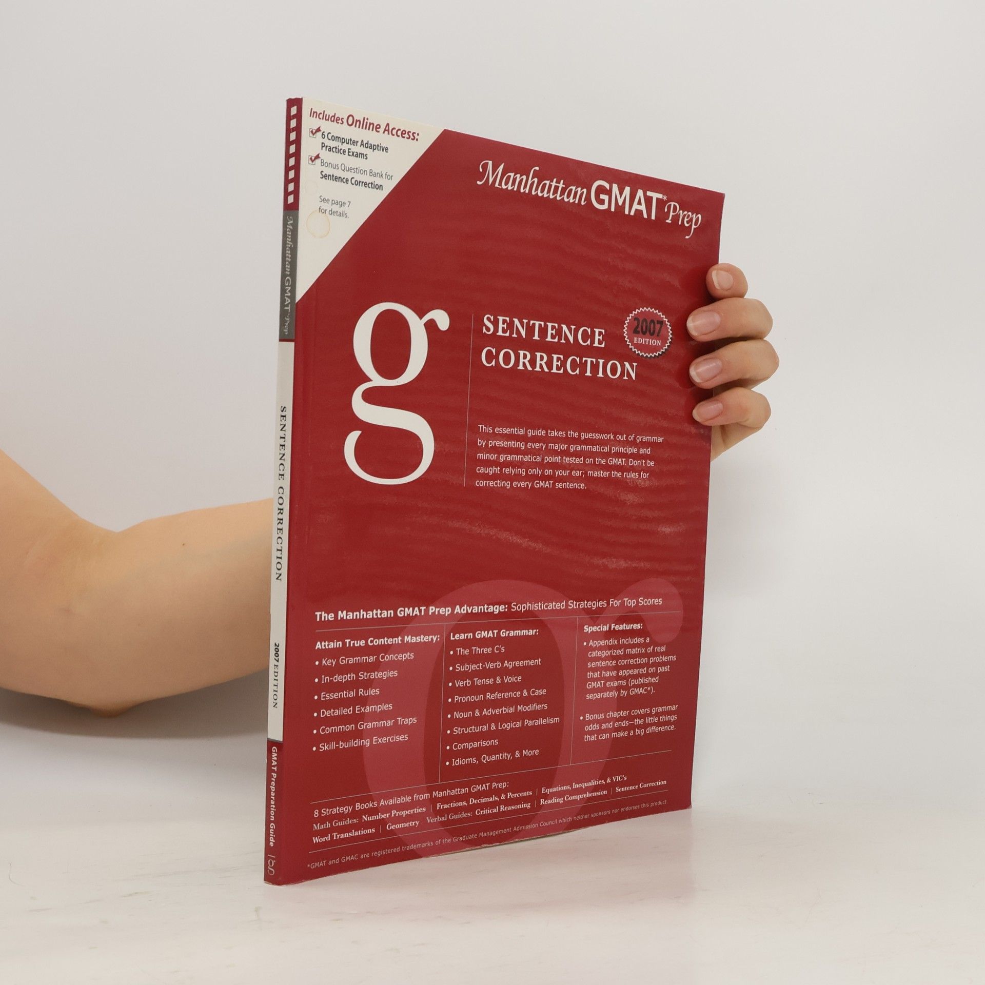 Various authors Manhattan GMAT Prep. Sentence Correction