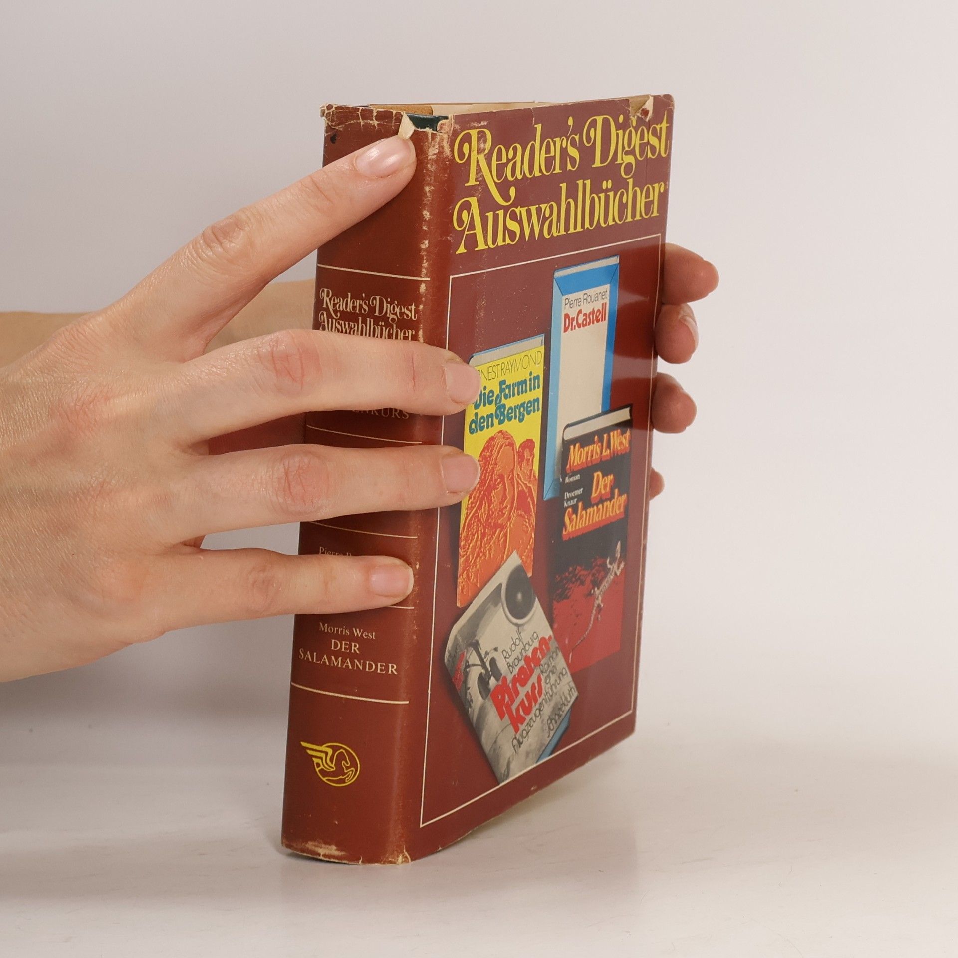 Morris West Reader's Digest Auswahlbücher. Piratenkurs. Die Farm in den Bergen. Dr. CastellDer Salamander.