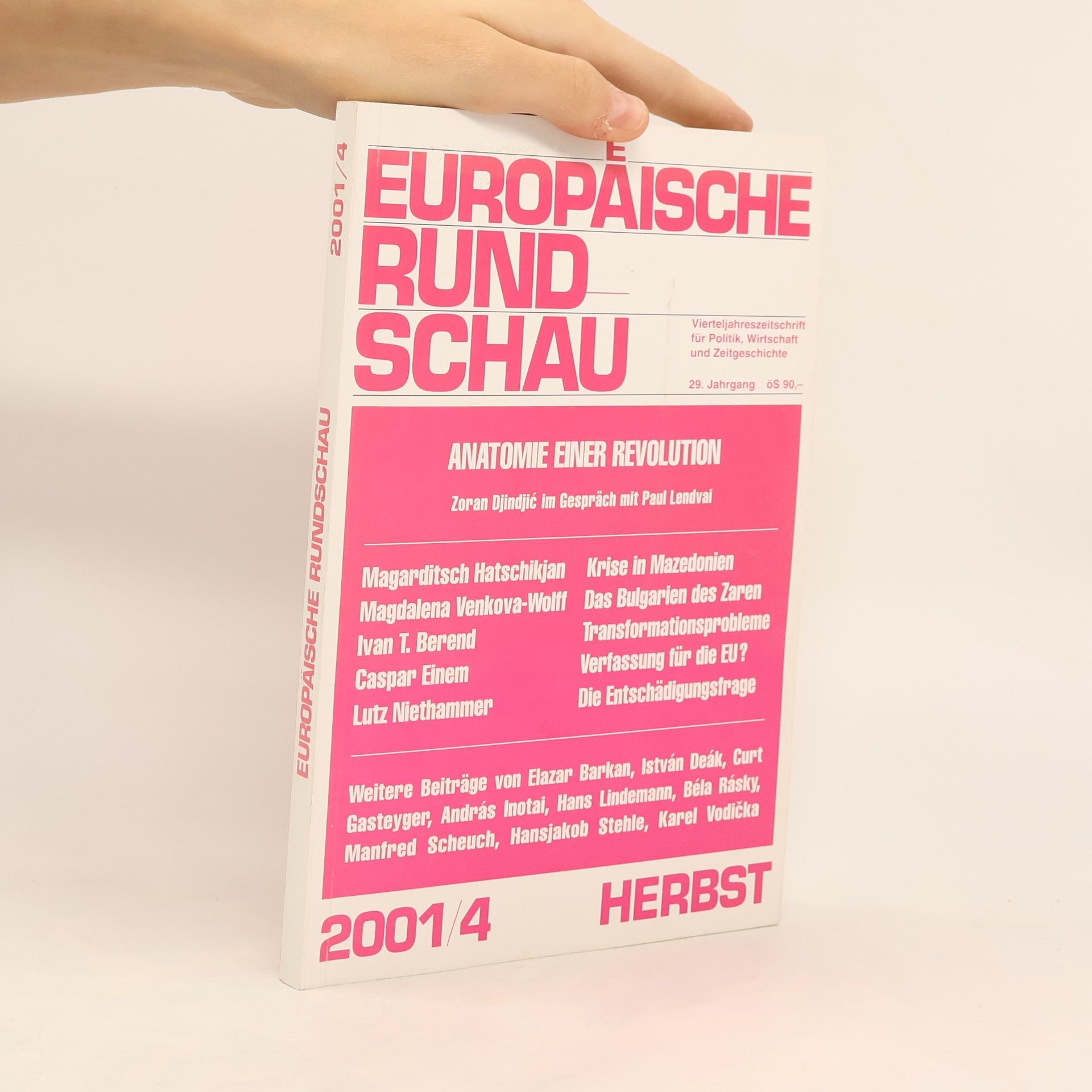 Europäische Rundschau 2001/4