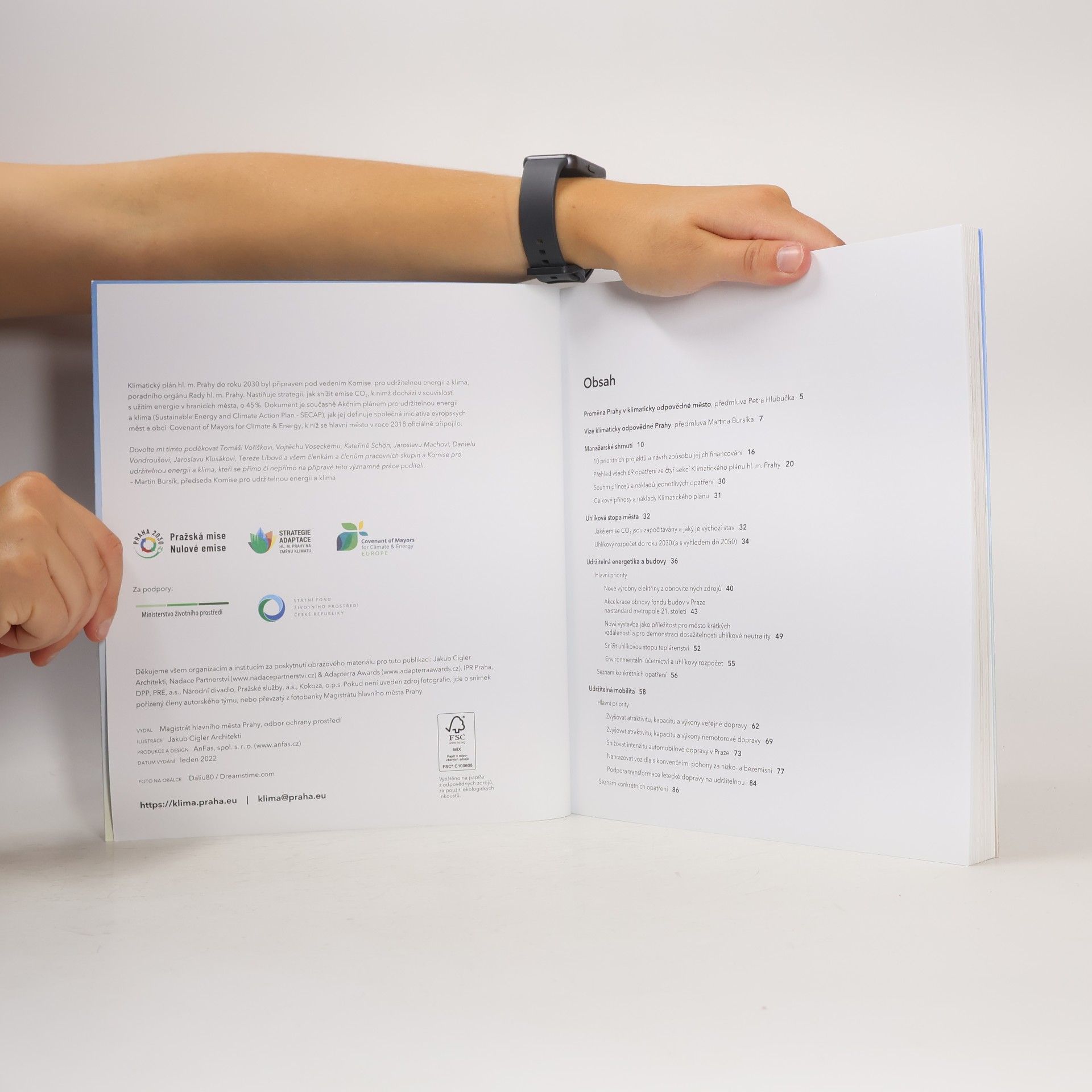 Autorenkollektiv Klimatický plán hlavního města Prahy do roku 2030