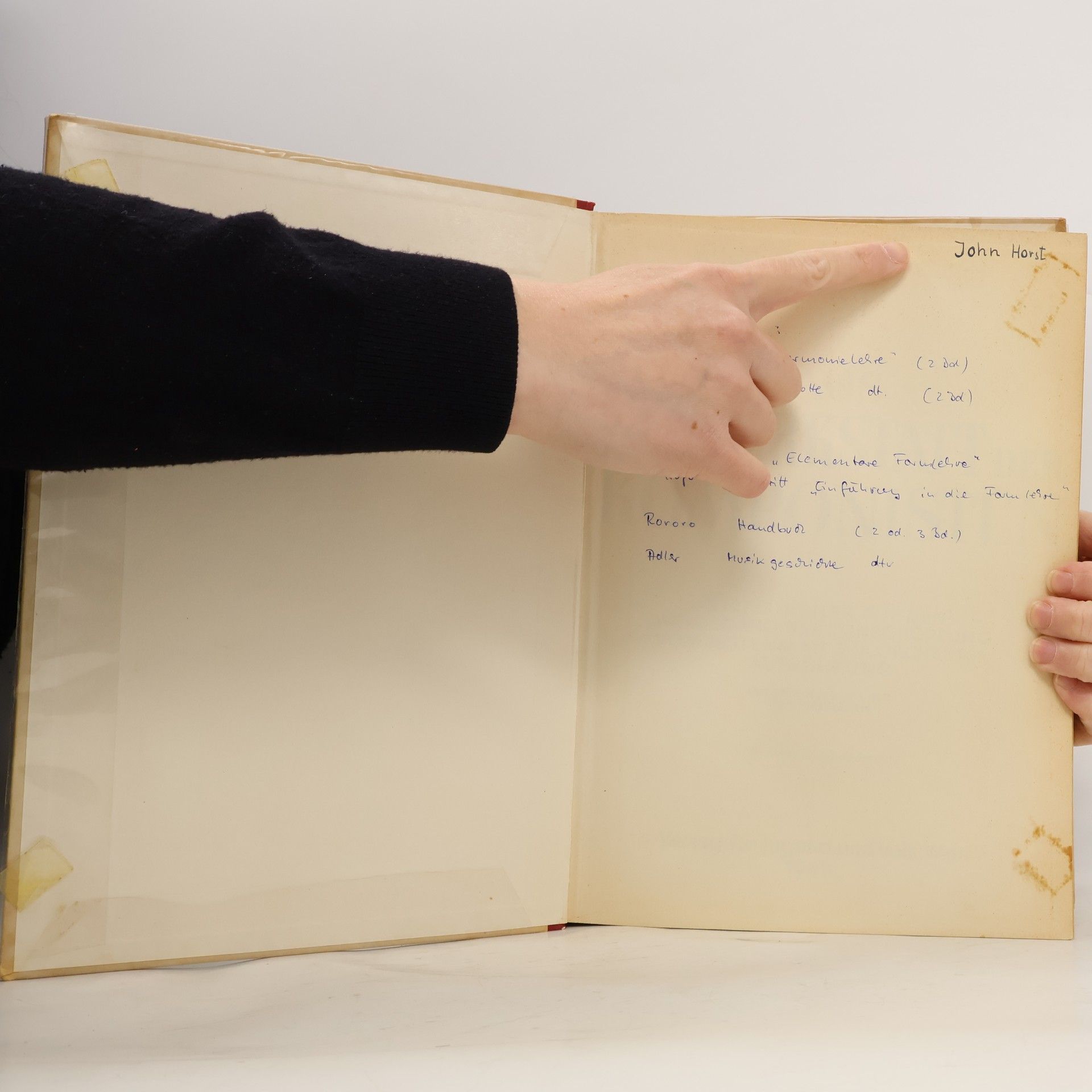 Rudolph Franz Brauner Aus der werkstatt der komponisten