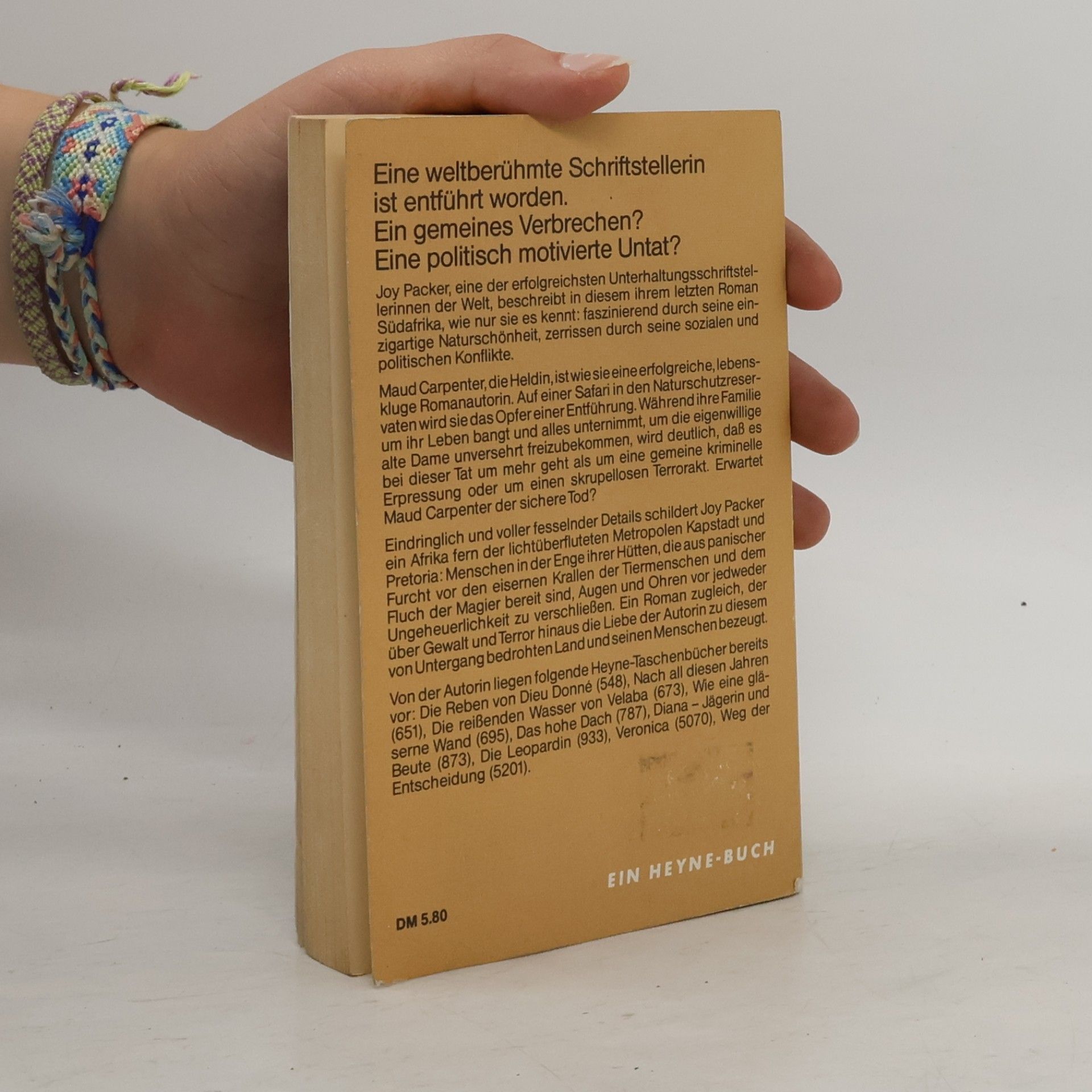 Joy Petersen Packer Der dunkle Vorhang