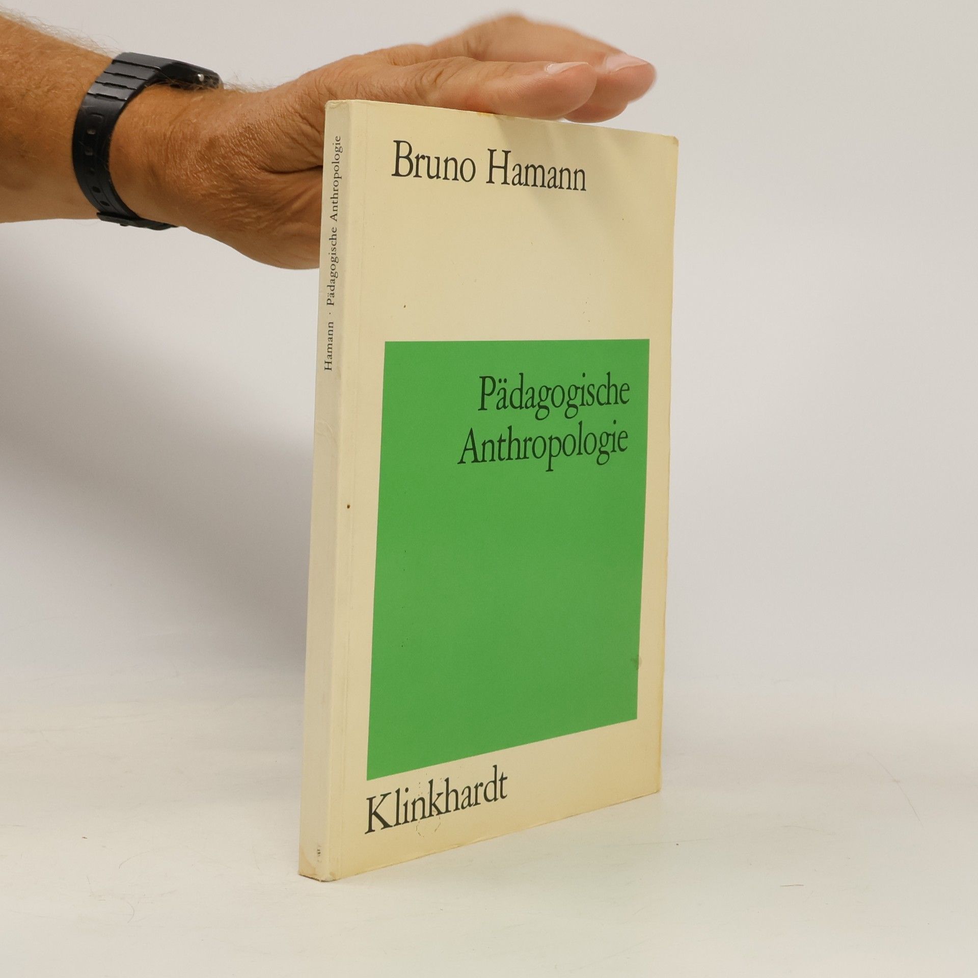Bruno Hamann Pädagogische Anthropologie