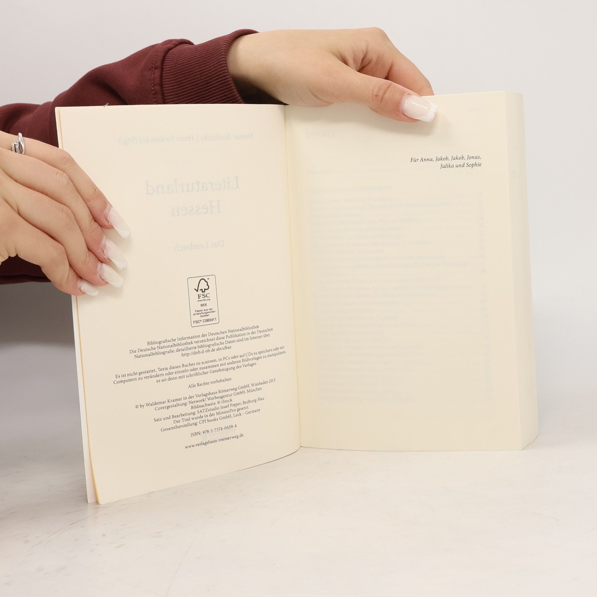 Heiner Boehncke Literaturland Hessen - das Lesebuch