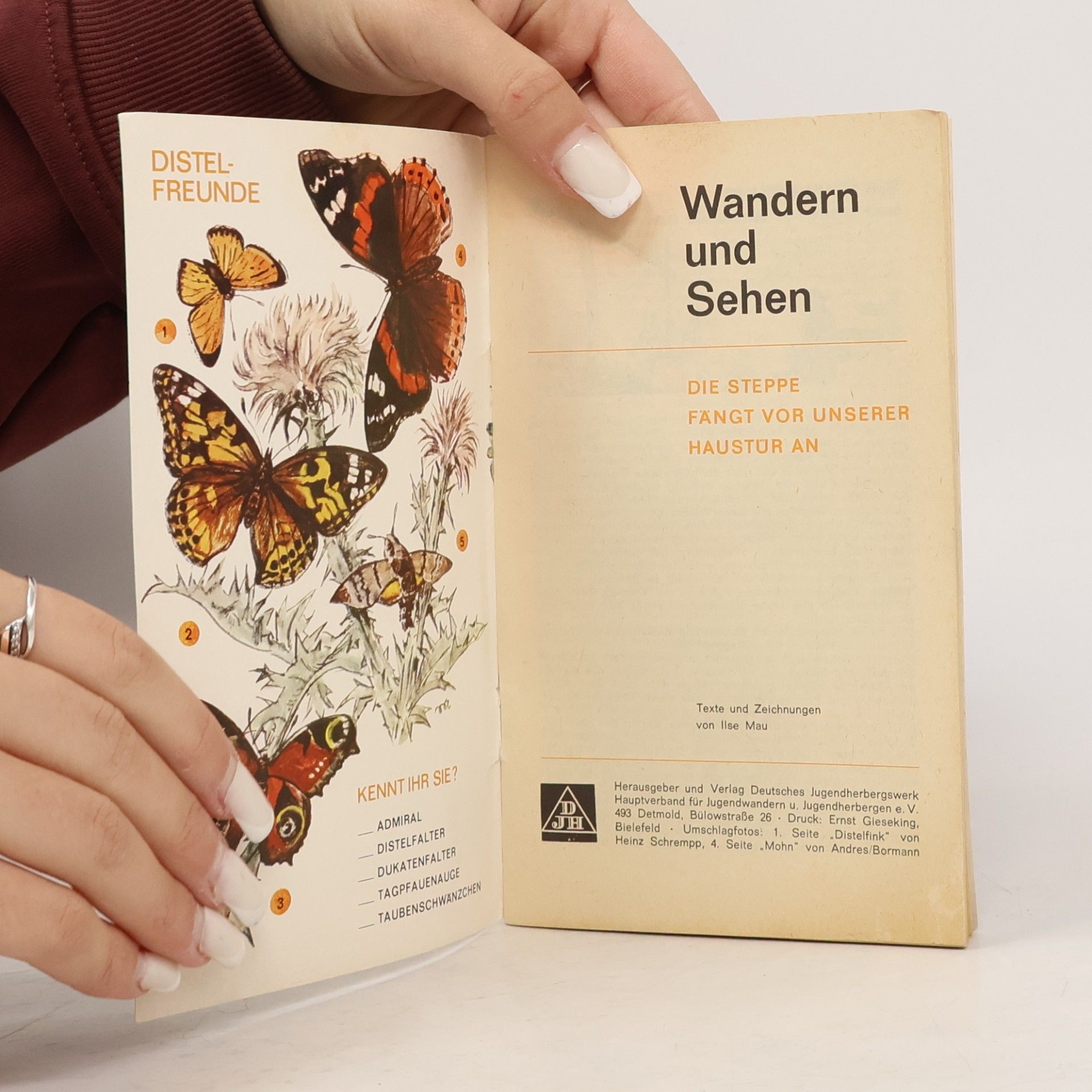Ilse Mau Wandern und Sehern