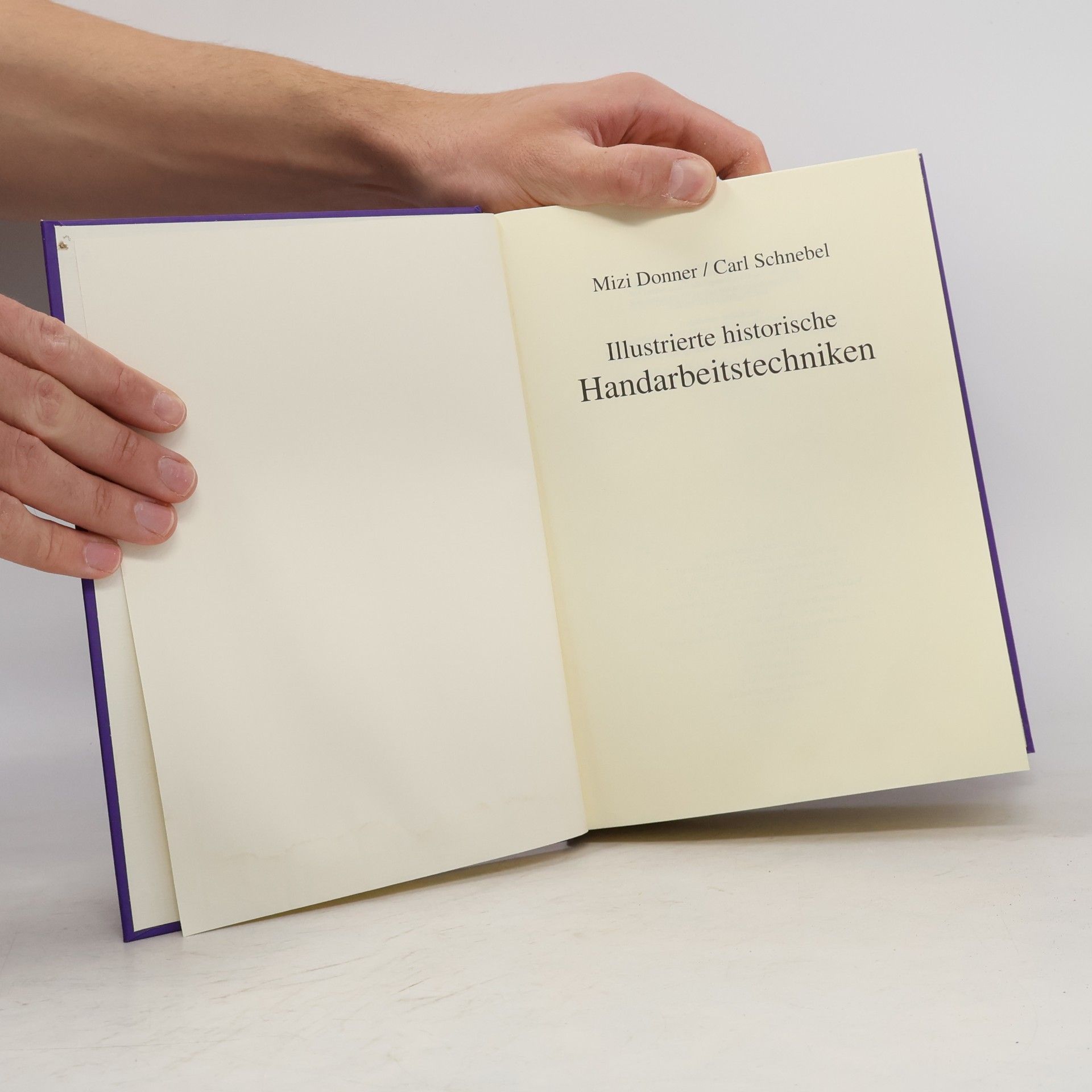 Mizi Donner Illustrierte historische Handarbeitstechniken