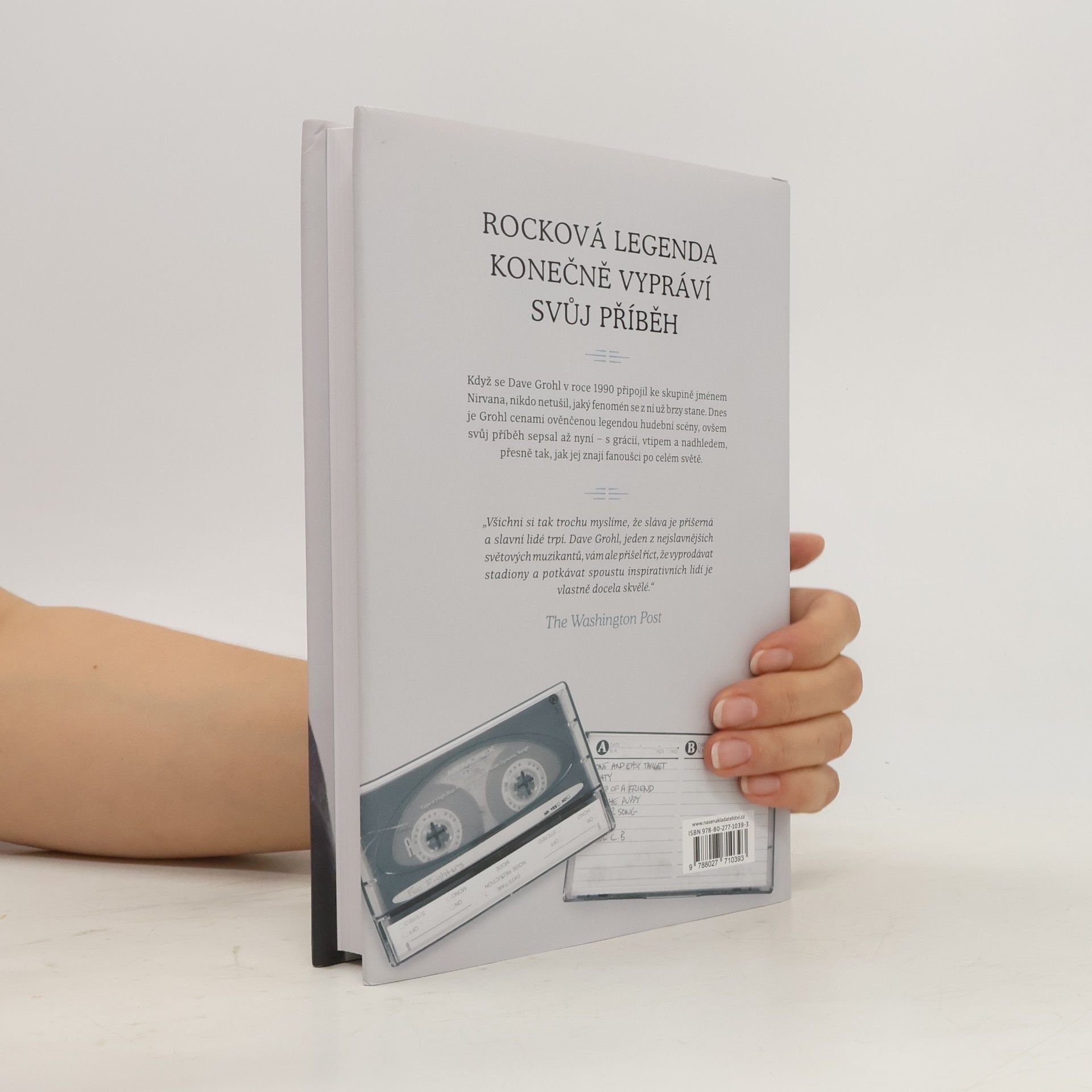 Dave Grohl Vypravěč : příběhy o životě a hudbě