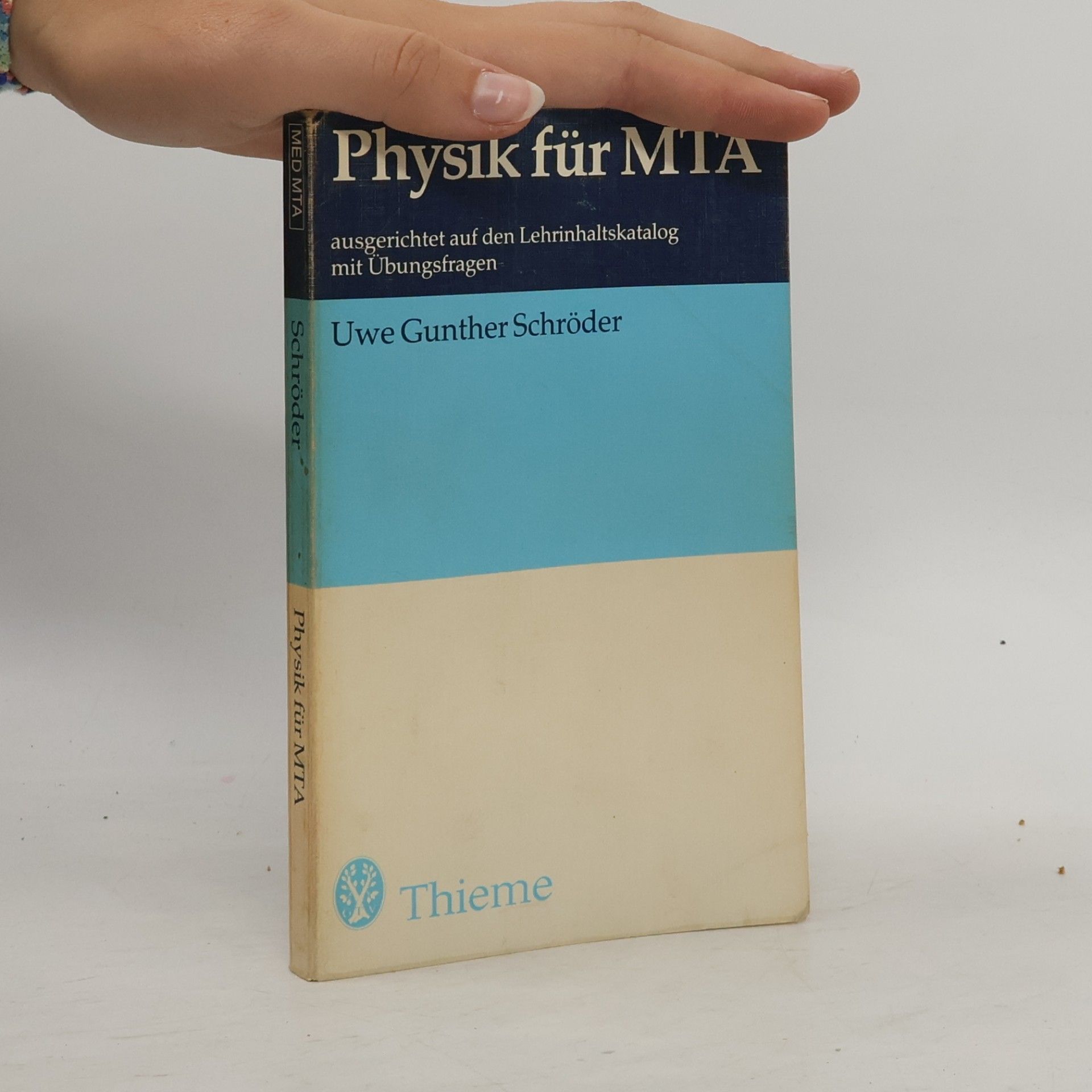 Uwe Gunther Schro der Physik für MTA
