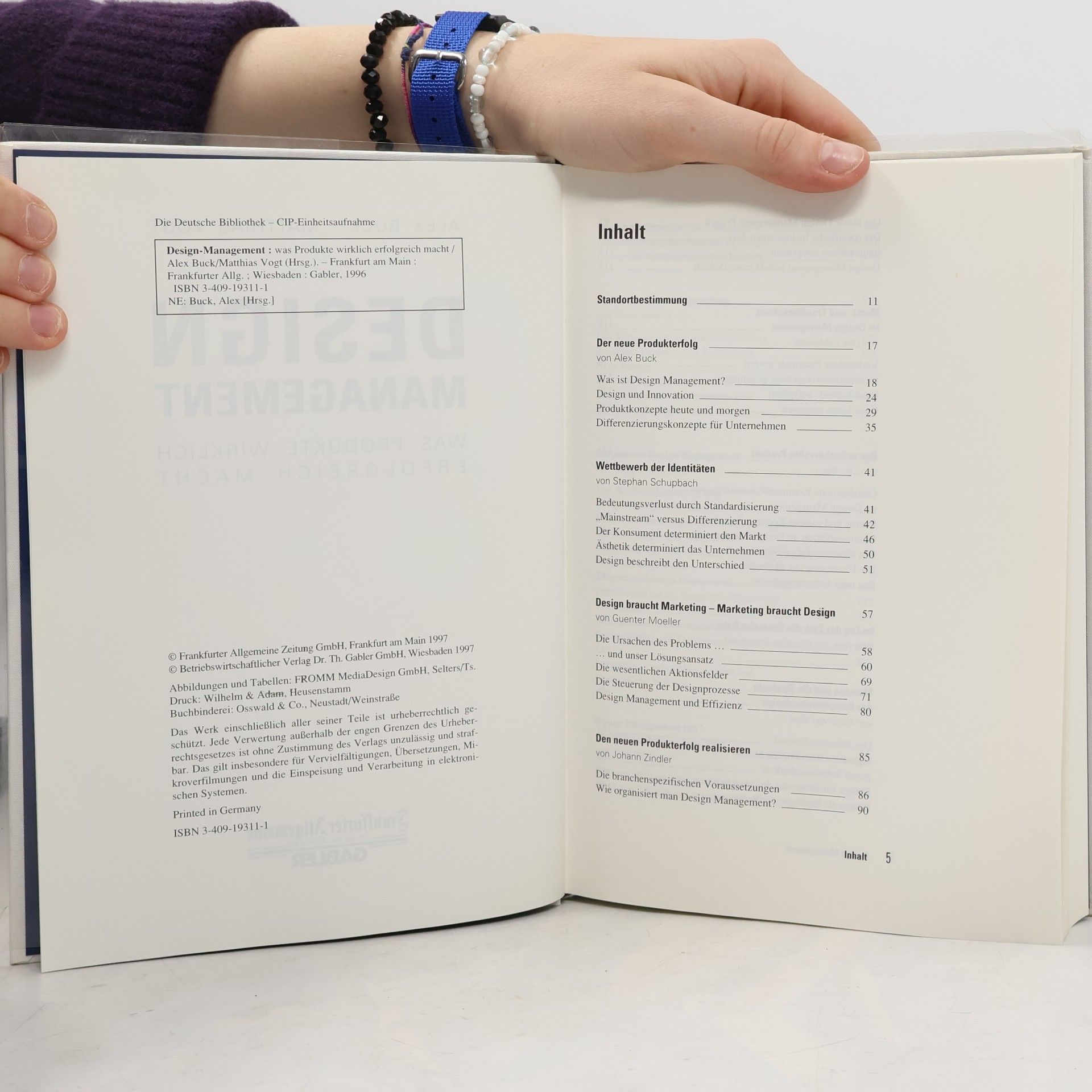 Alex Buck Design-Management (FAZ - Gabler Edition)