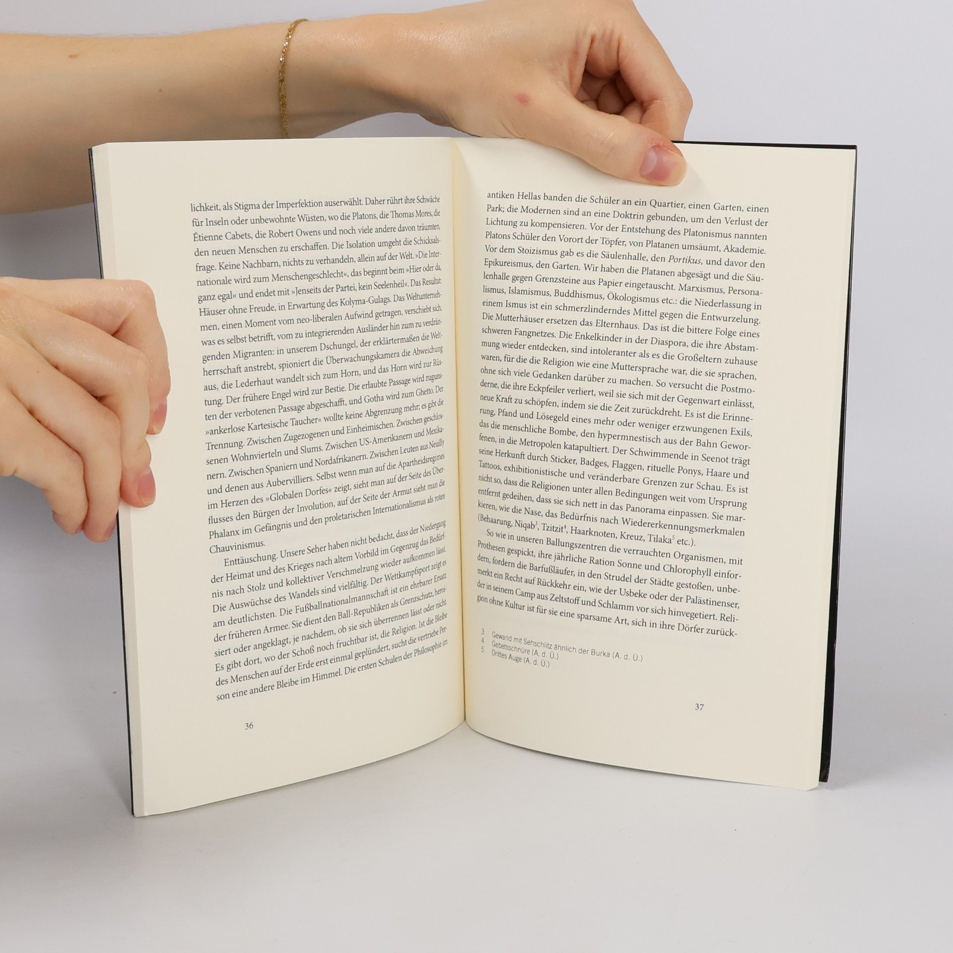 Régis Debray Lob der Grenzen