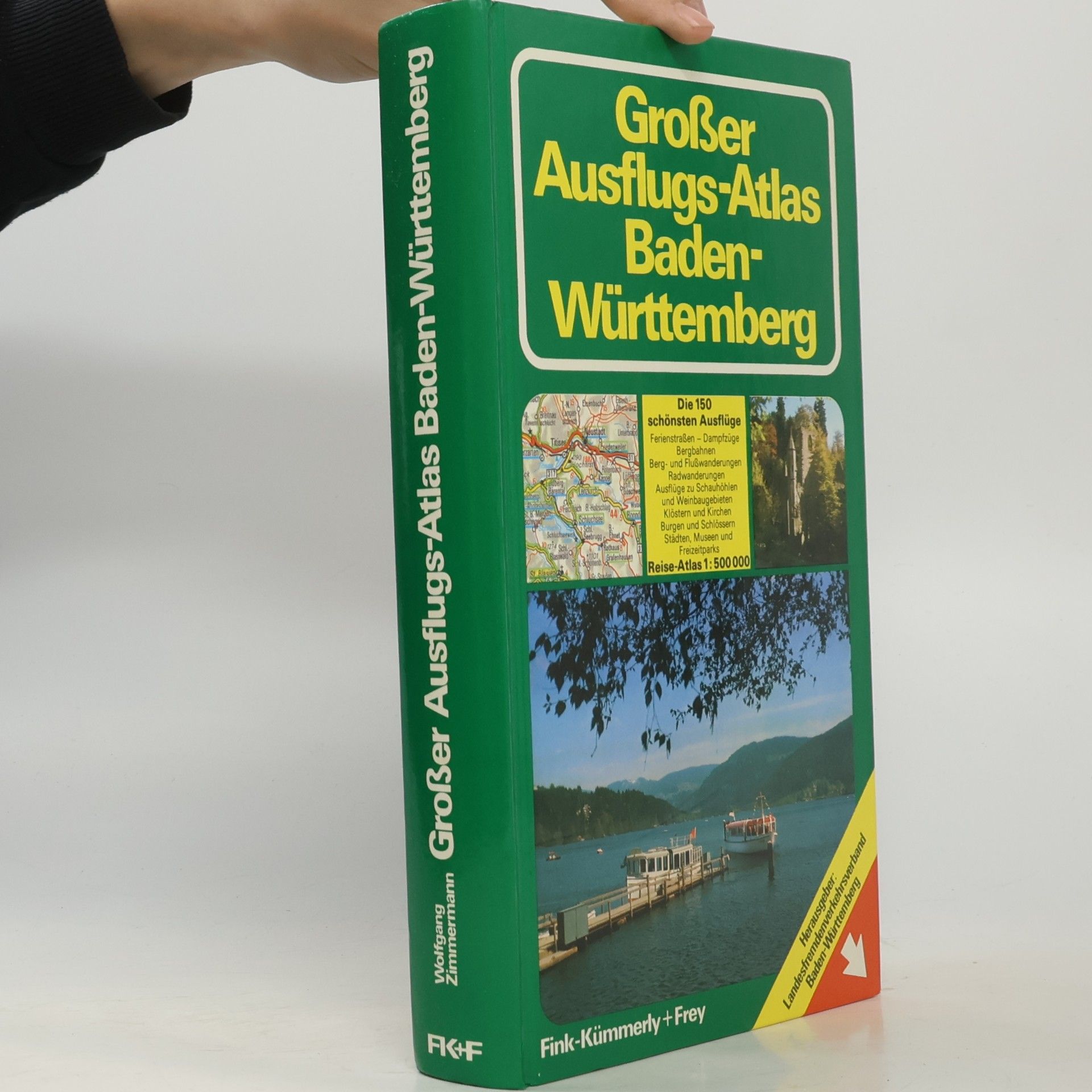 Wolfgang Zimmermann Grosser Ausflugs-Atlas Baden-Württemberg