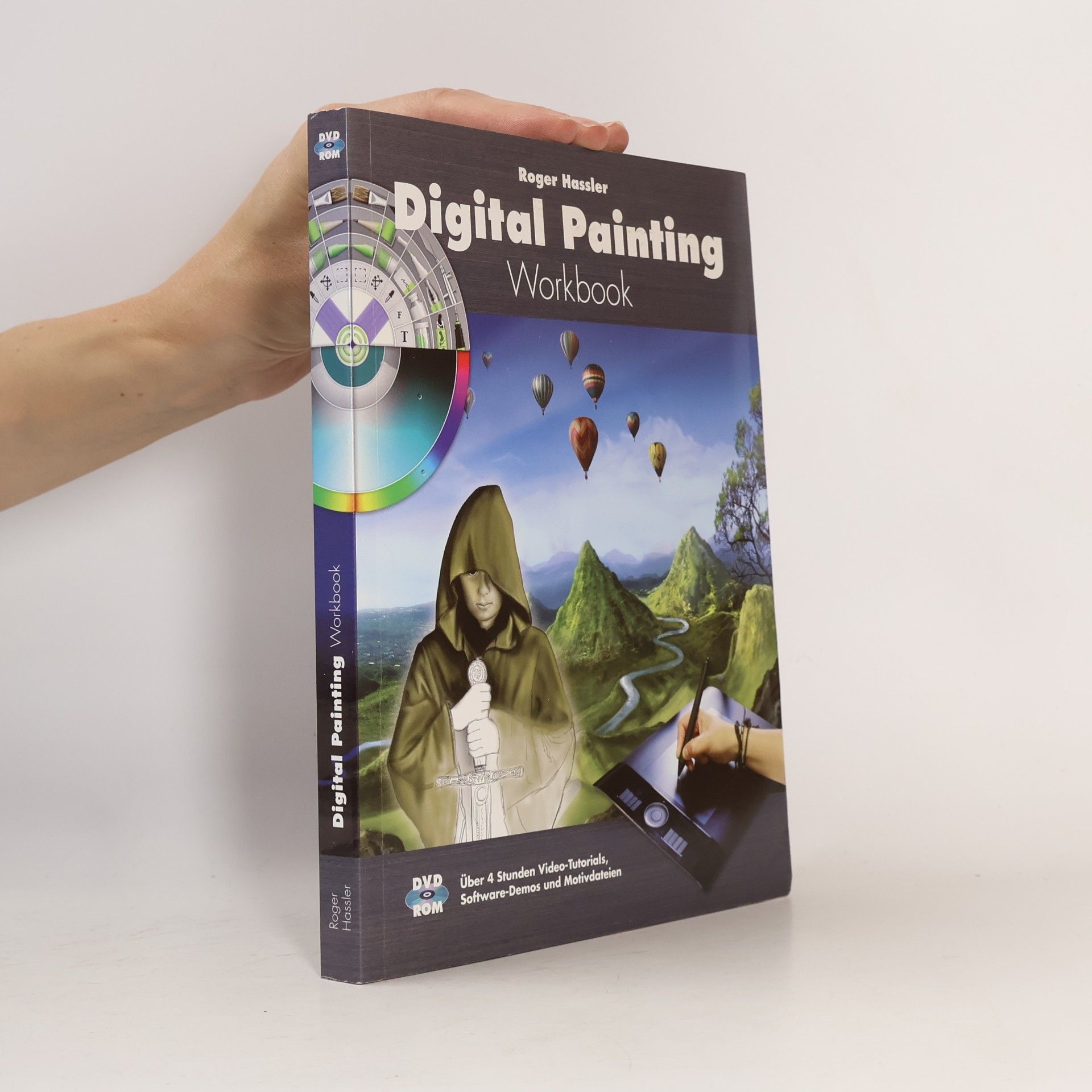 Roger Hassler Digital Painting Workbook - DVD ROM