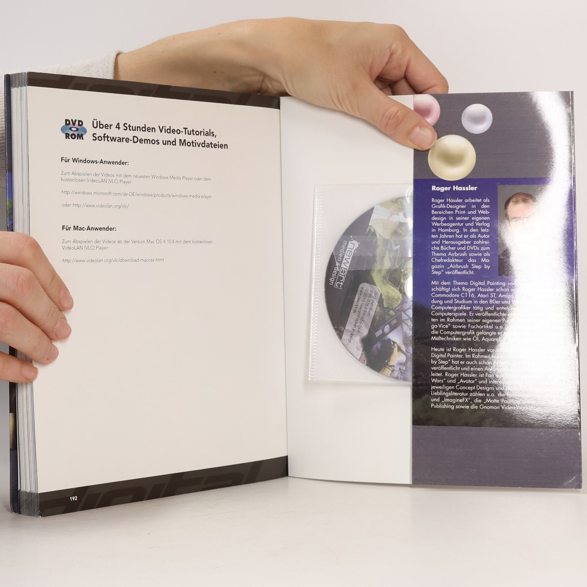 Roger Hassler Digital Painting Workbook - DVD ROM