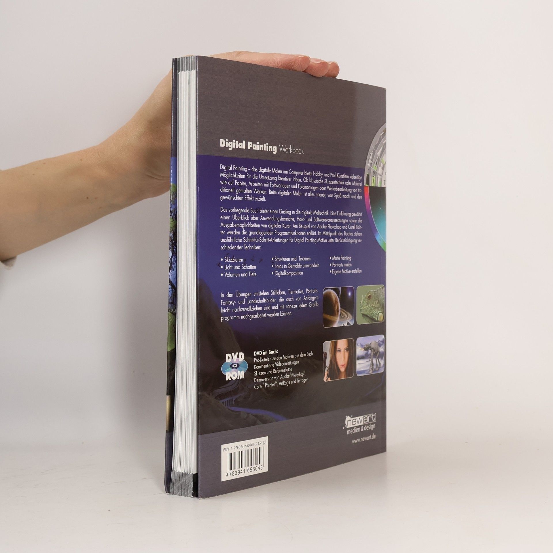 Roger Hassler Digital Painting Workbook - DVD ROM
