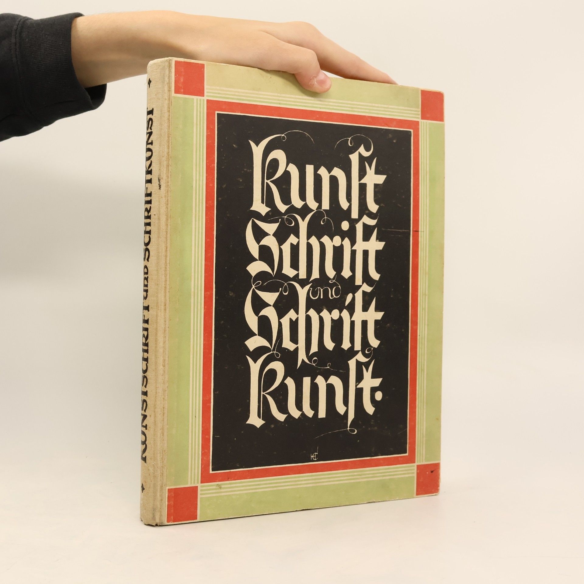 Kunst Schrift und Schrift Kunst