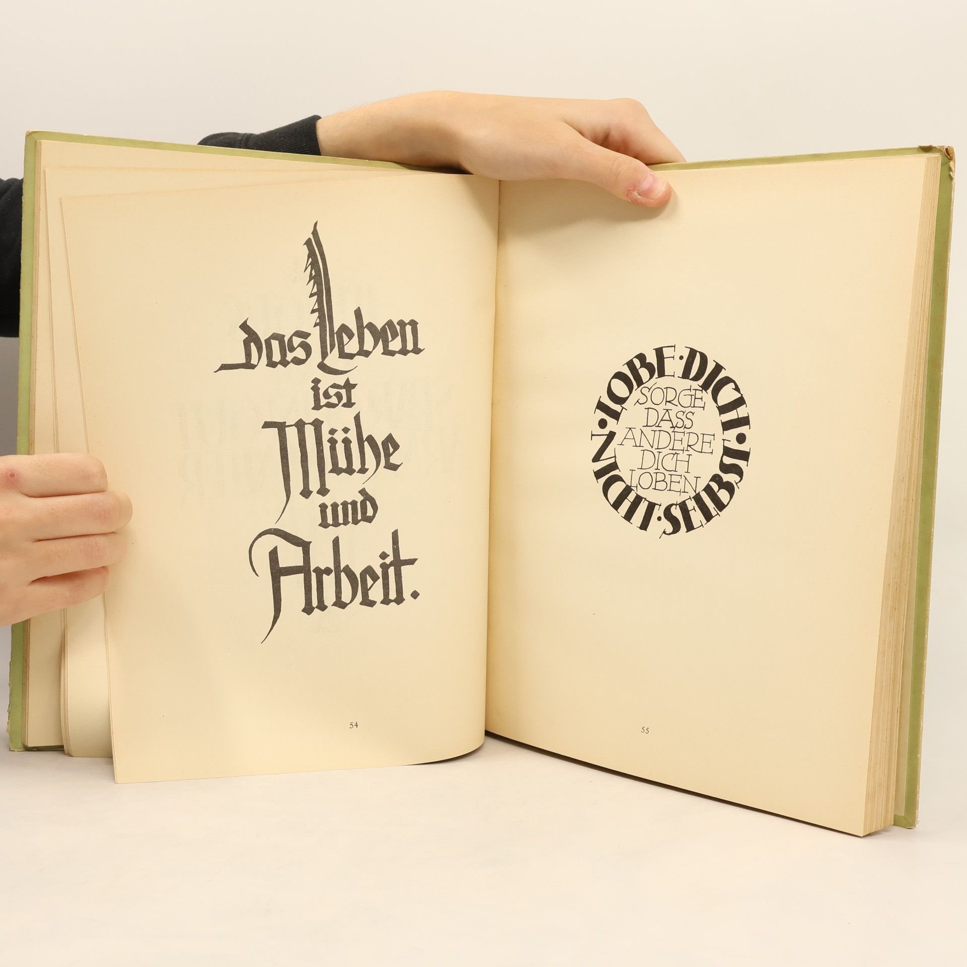 Hugo Busch Kunst Schrift und Schrift Kunst