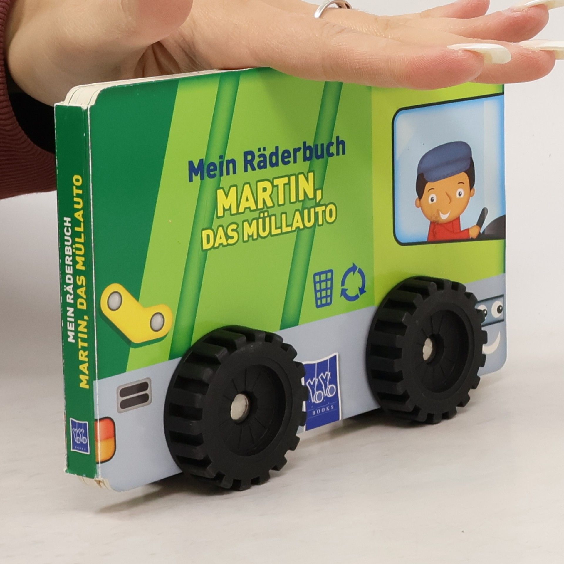 kolektiv Mein Räderbuch - Martin, das Müllauto