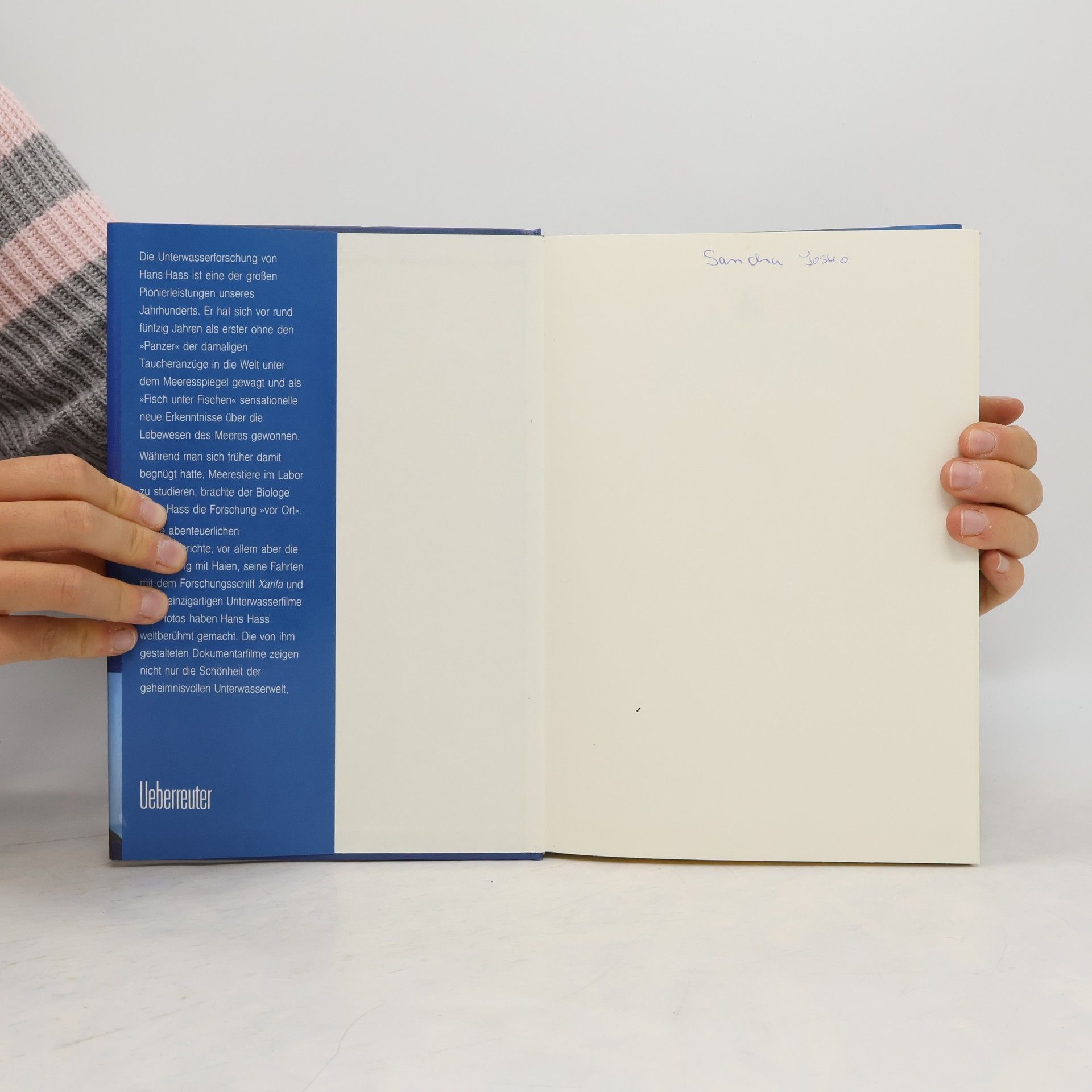 Hans Hass Vorstoss in unbekannte Meere