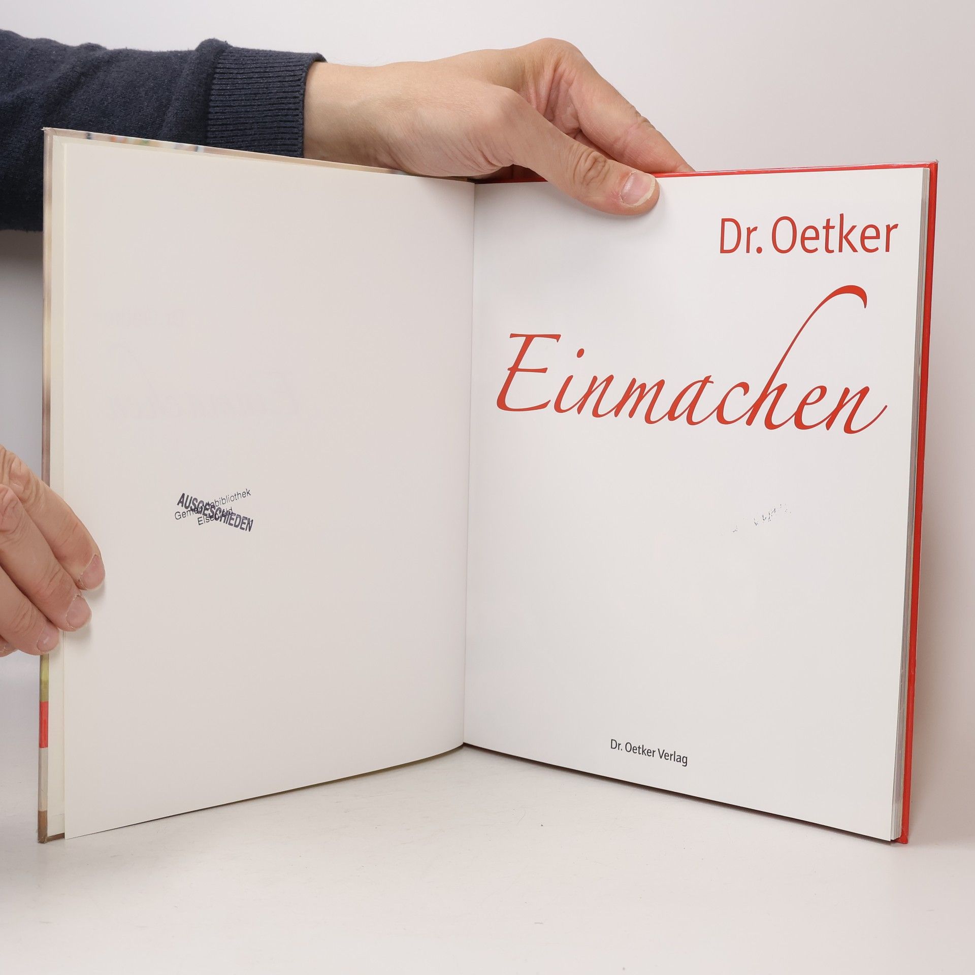 Carola Reich Dr. Oetker Einmachen