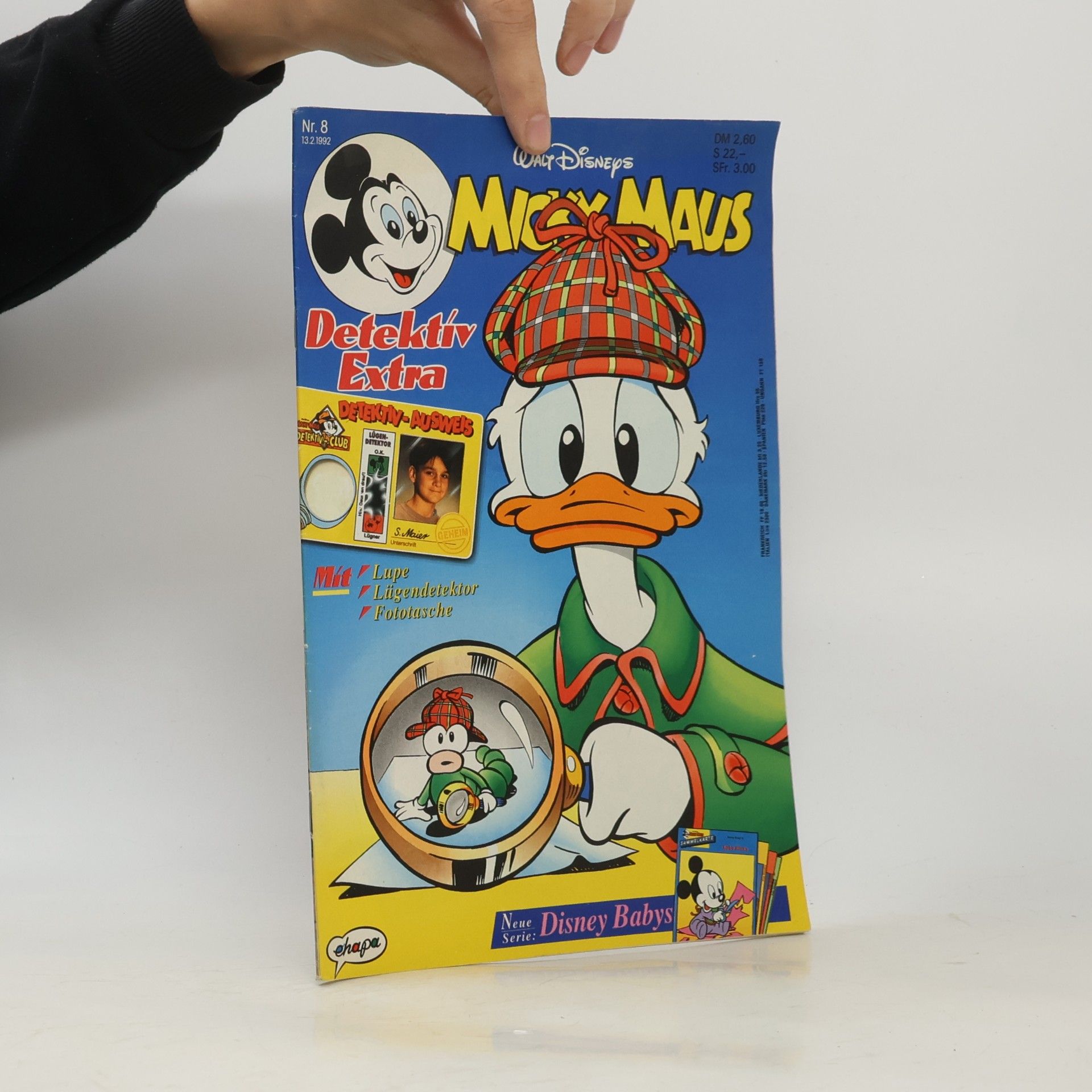 Walt Disney Walt Disneys Micky Maus 8/1992