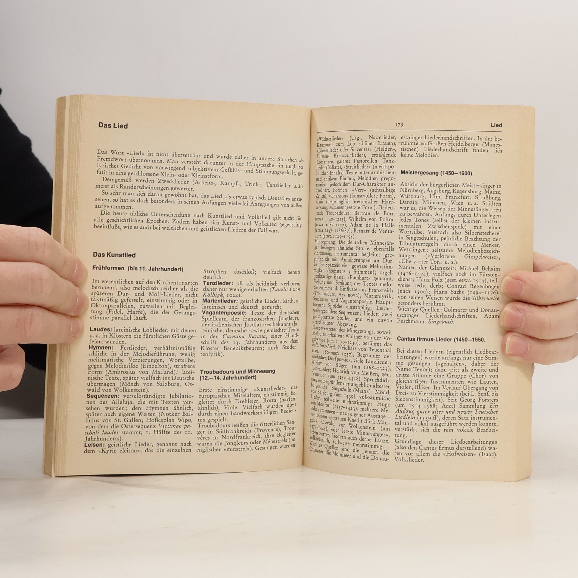 Heinrich Lindlar Rororo Musikhandbuch. Band 1