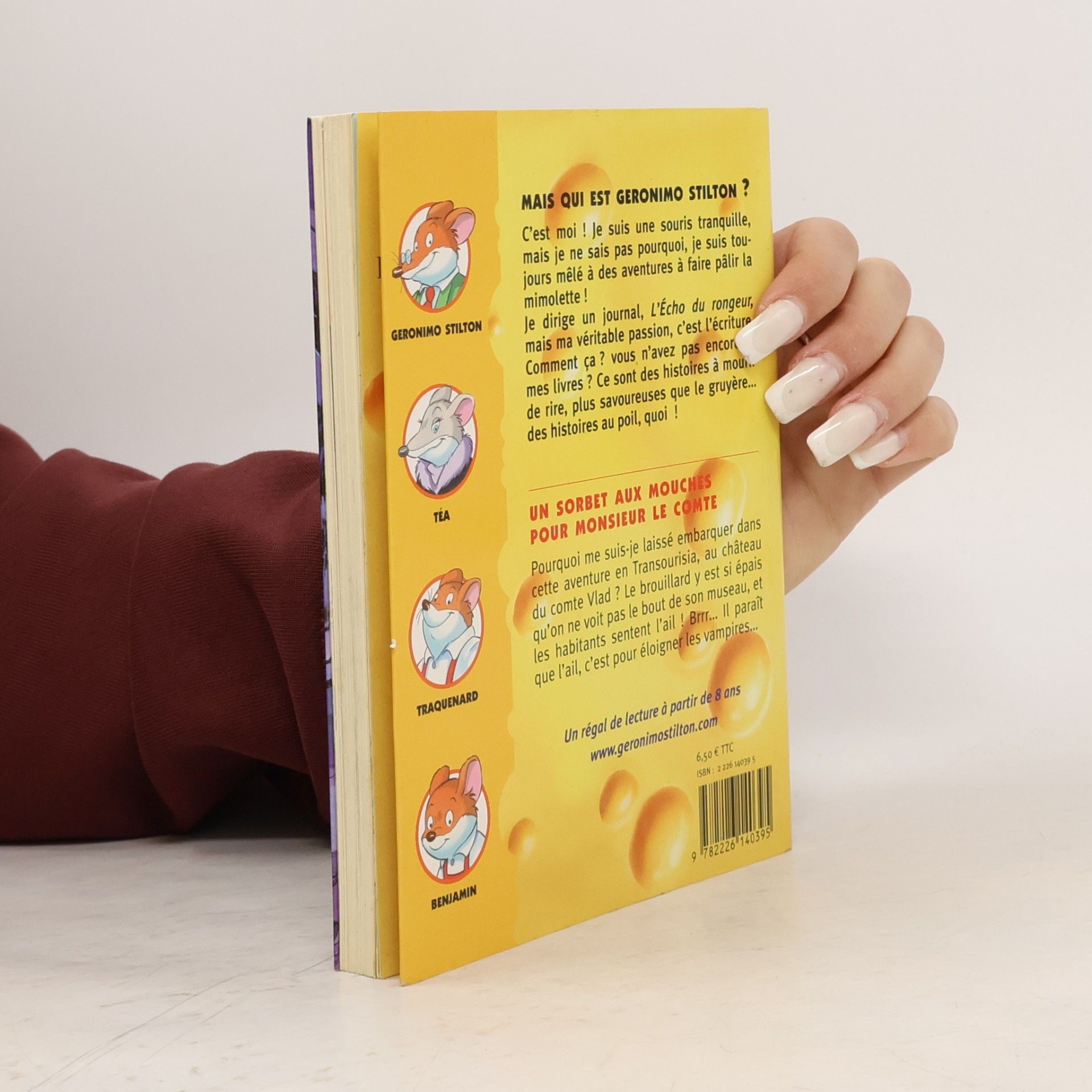 Elisabetta Dami Geronimo Stilton - 3: Un sorbet aux mouches pour Monsieur le Comte