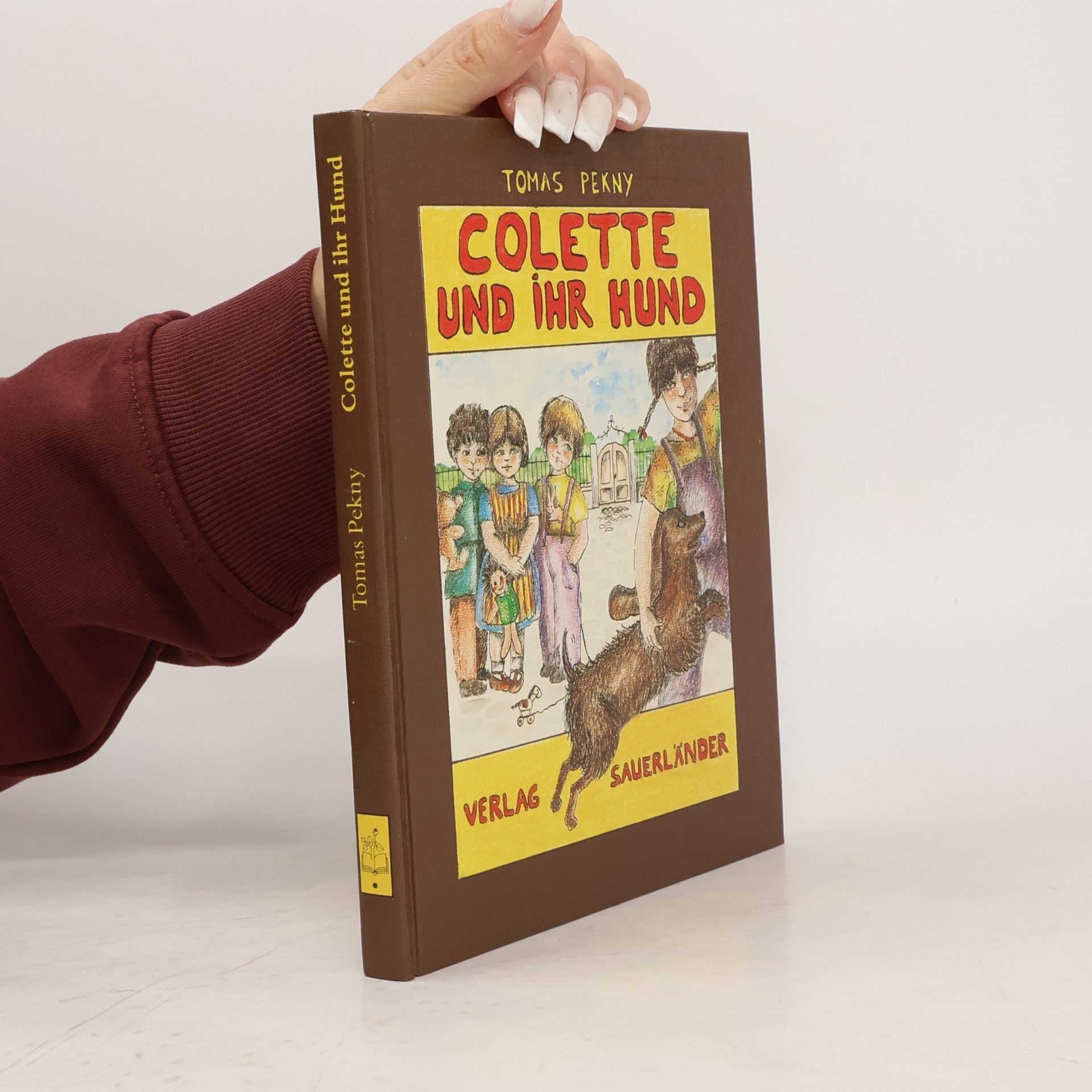 Colette und ihr Hund