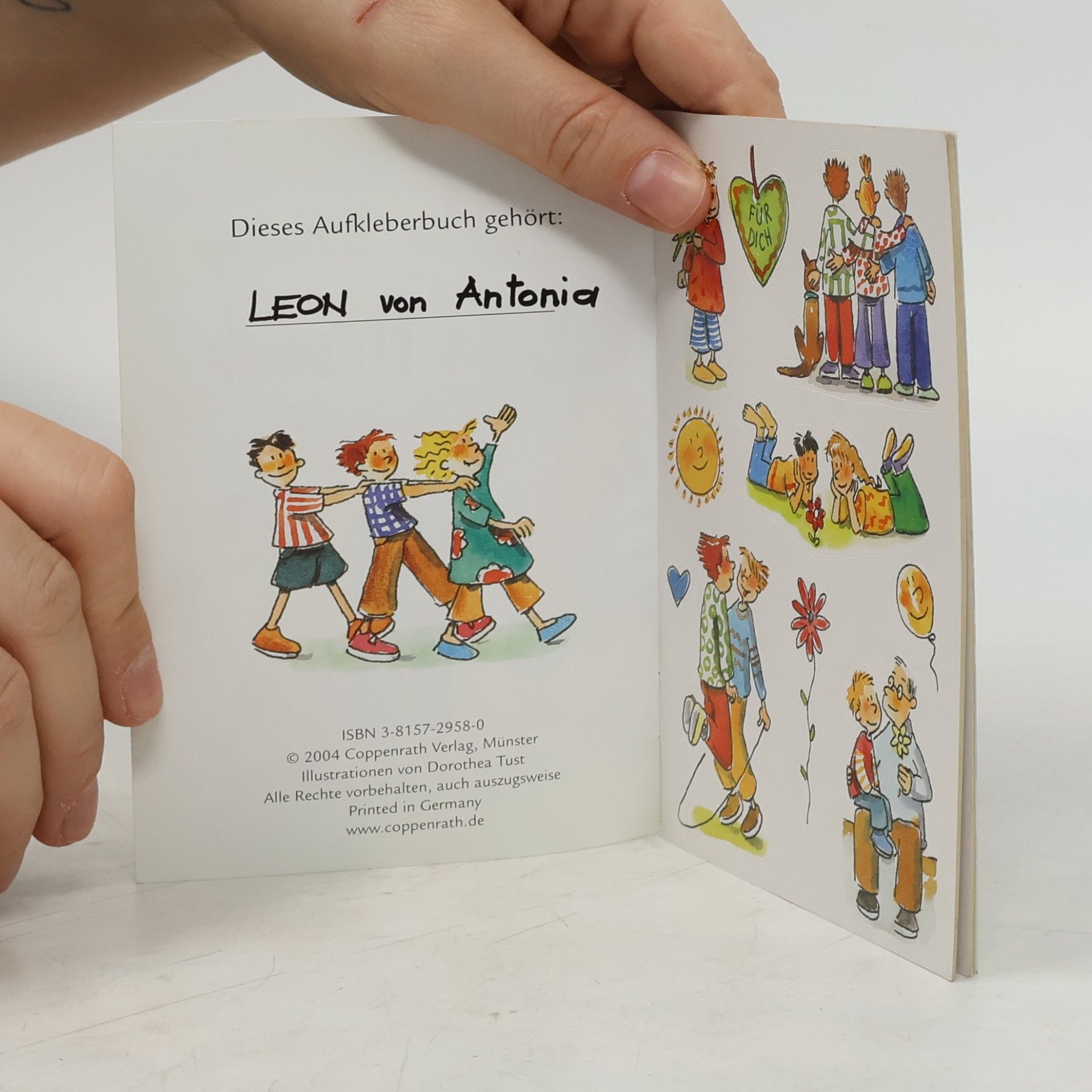 Kreativ- und Sachbücher: Starke Sticker für dicke Freunde