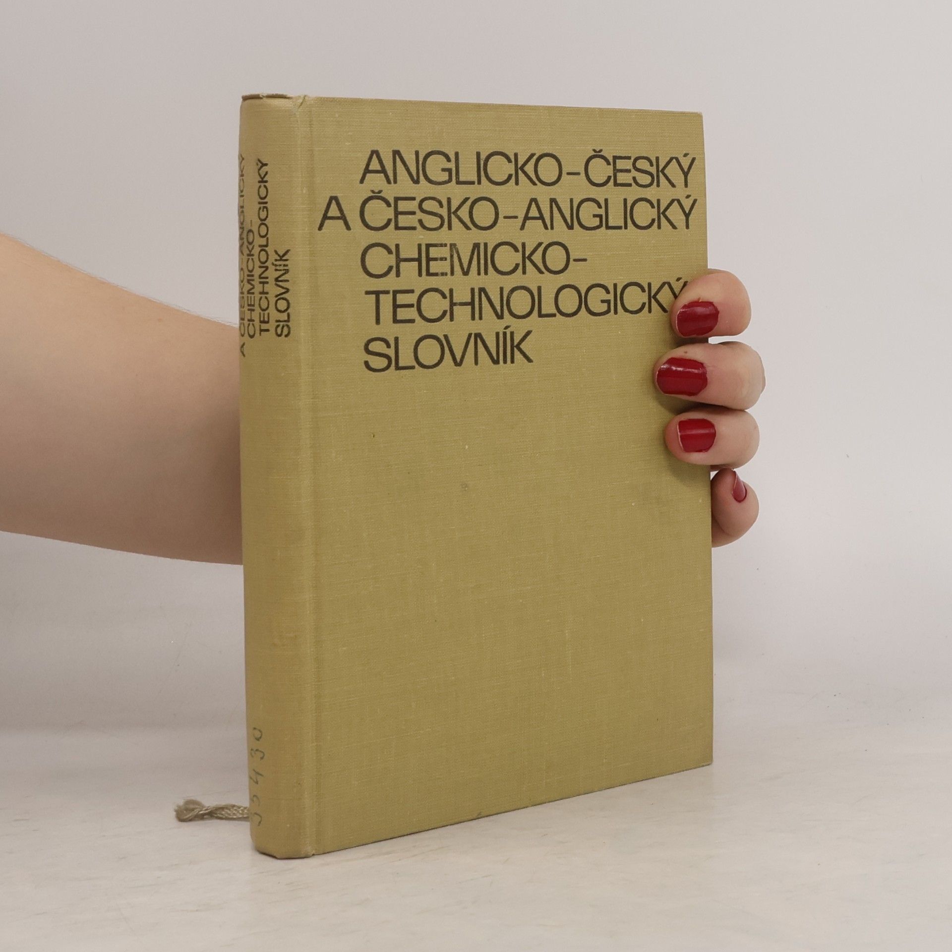 Zdeňka Jouklová Anglicko-český a česko-anglický chemicko-technologický slovník