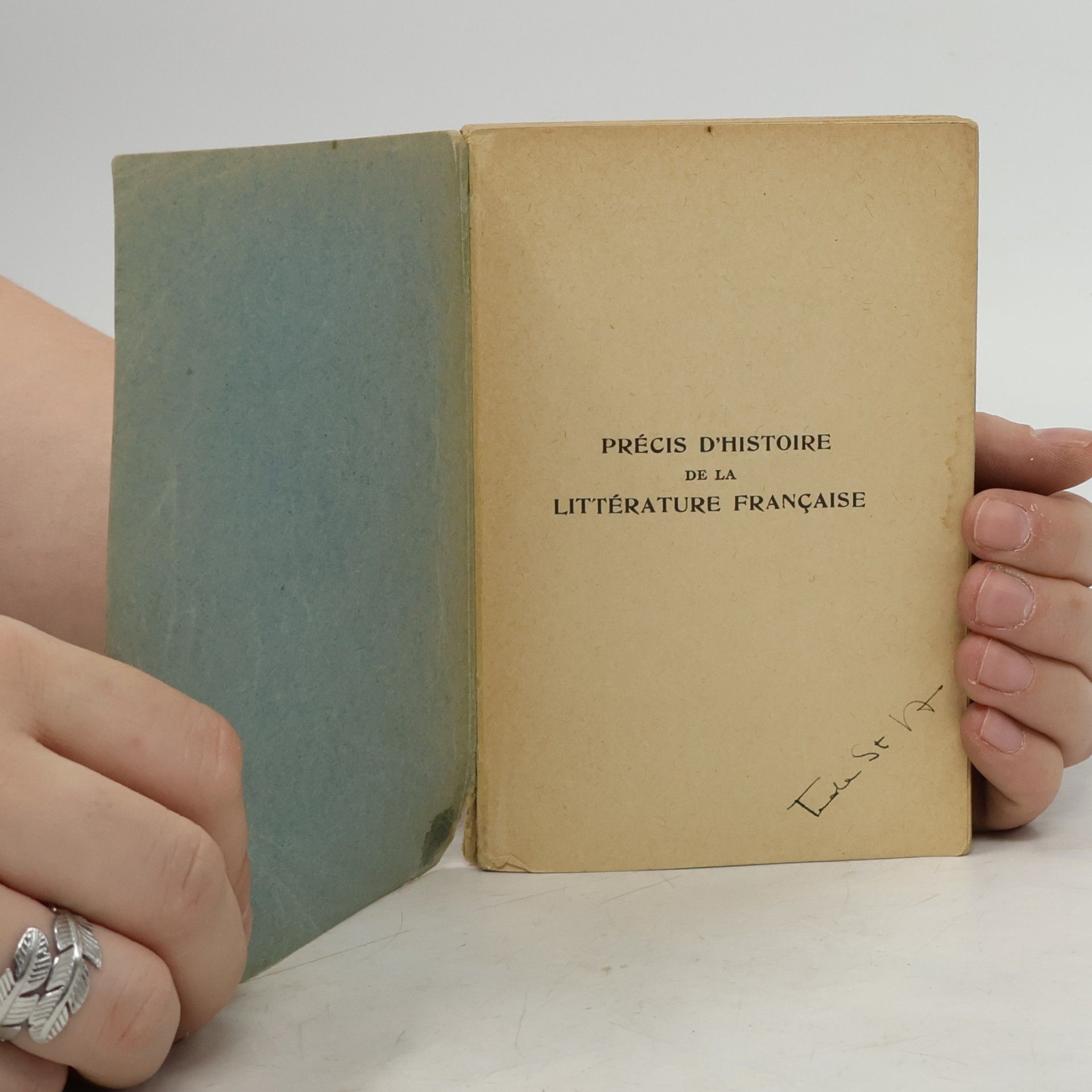 G. de Plinval Histoire de la Litterature Française