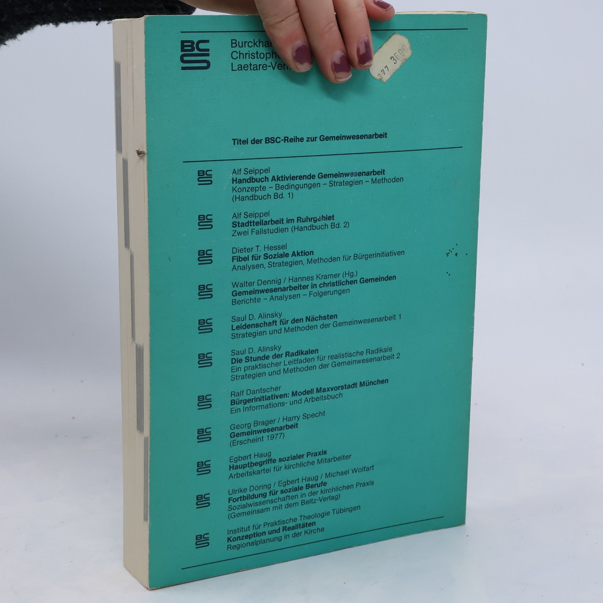 Ingrid Adam Reihe BCS: Gemeindeberatung