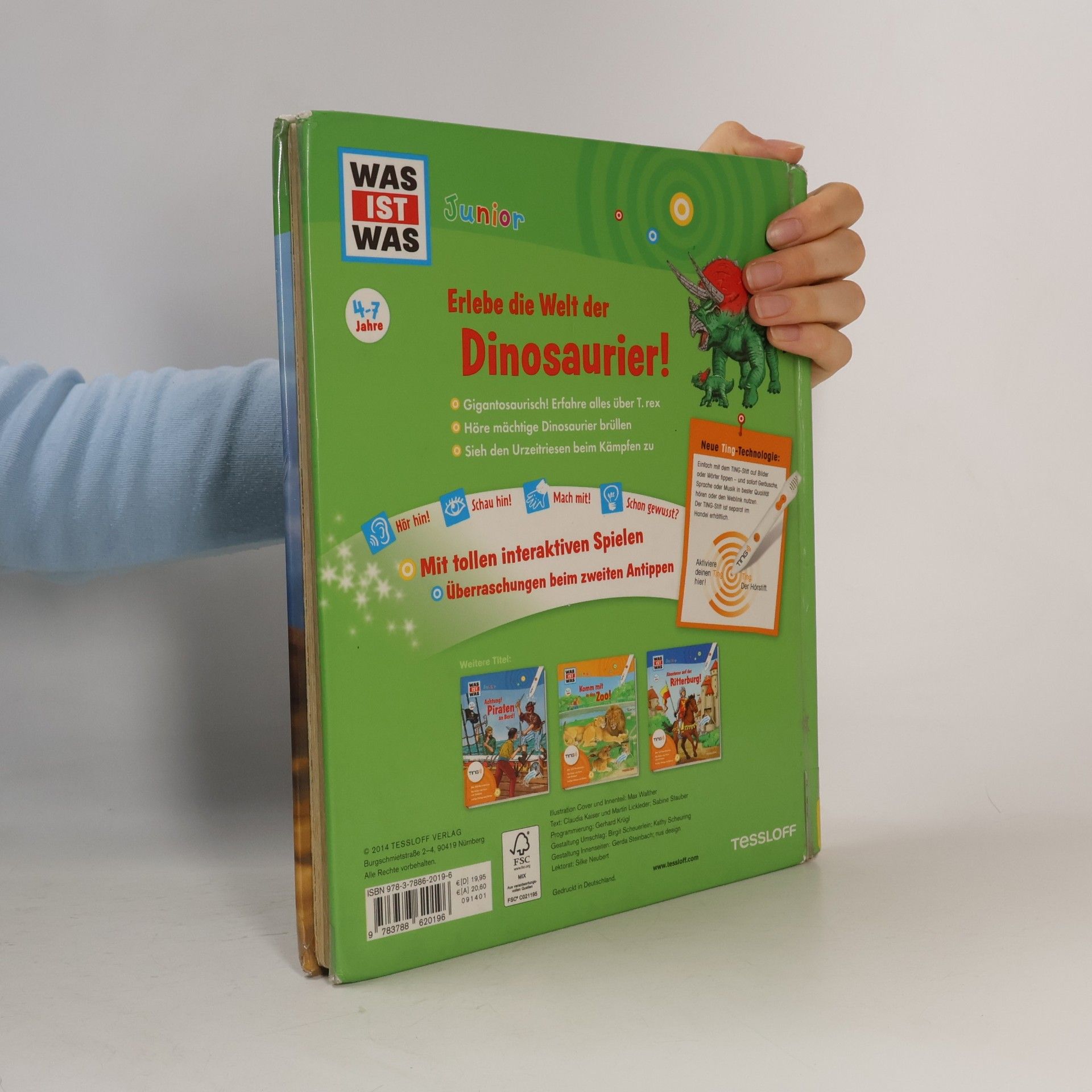 Max Walther Erlebe die Welt der Dinosaurier