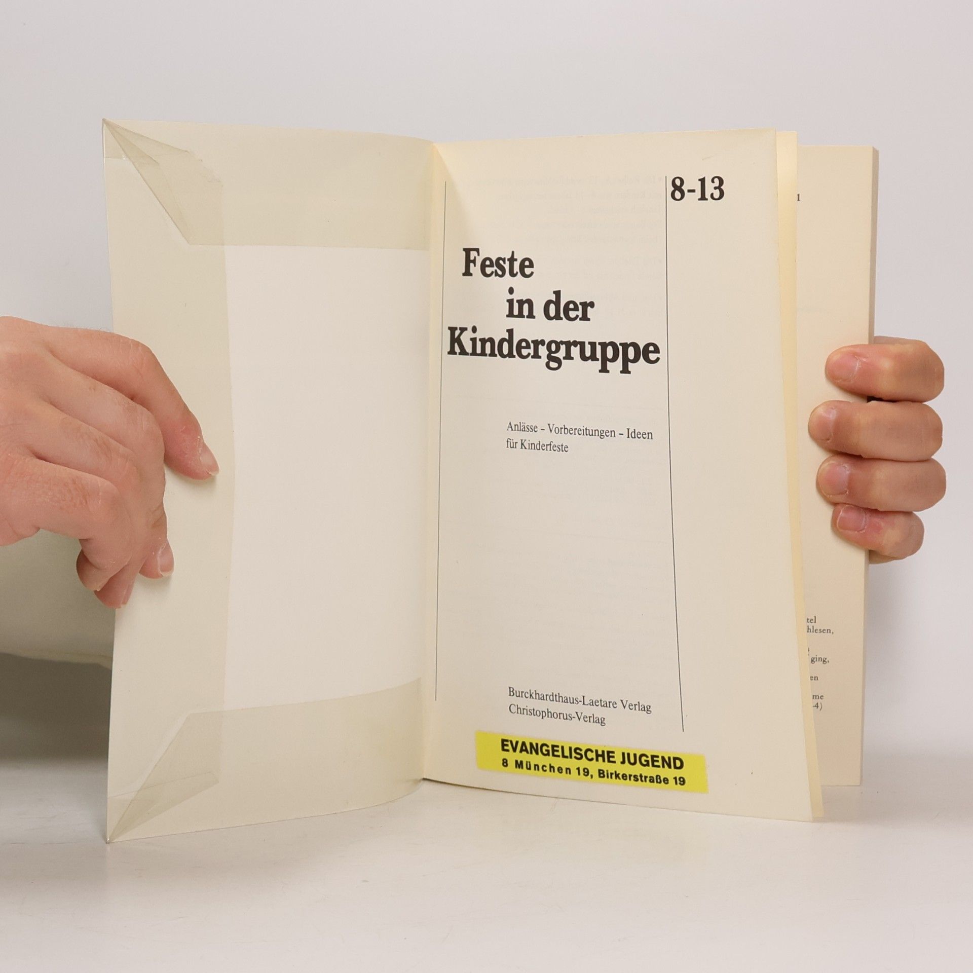 Autorenkollektiv Feste in der Kindergruppe 8-13