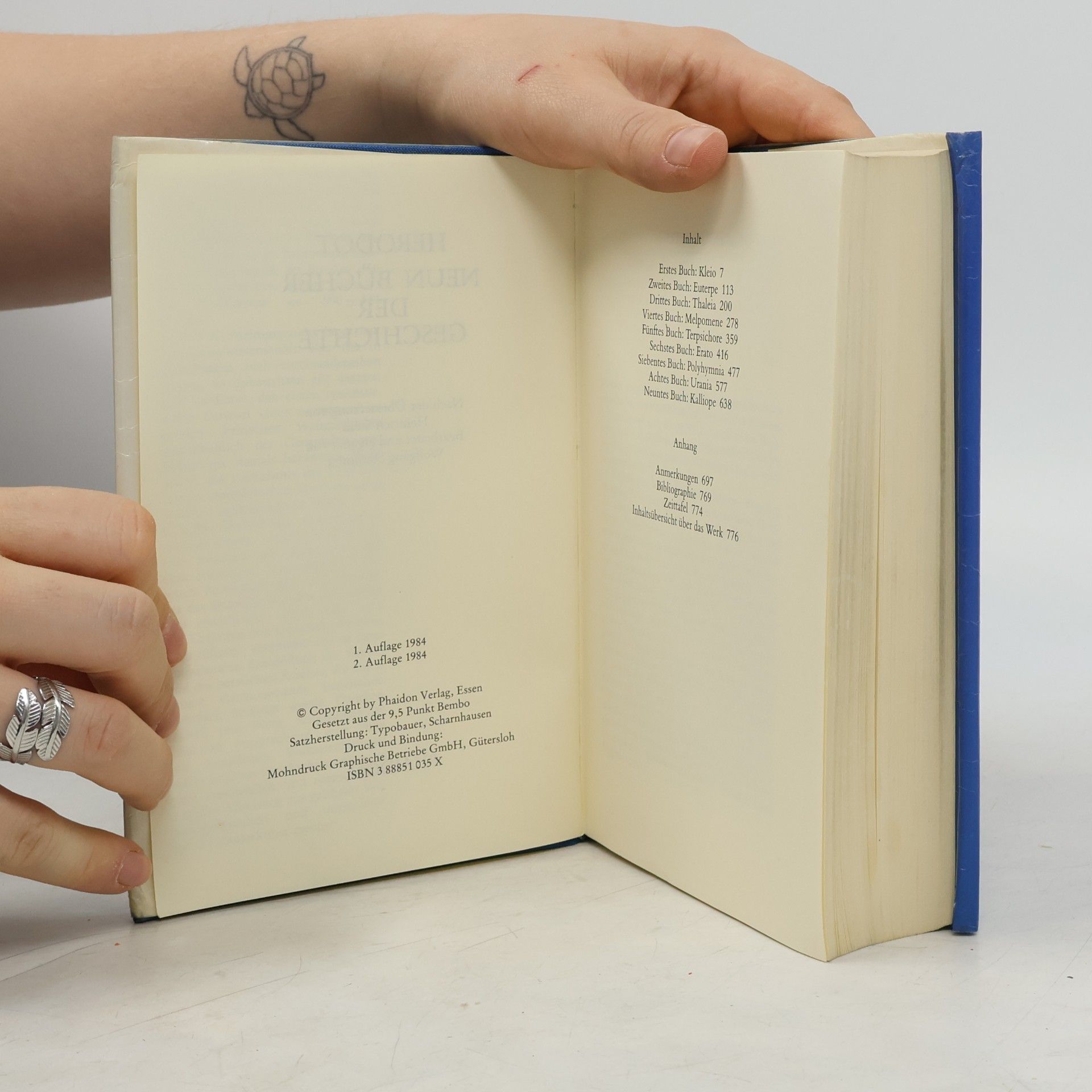 Herodotus Neun Bücher der Geschichte