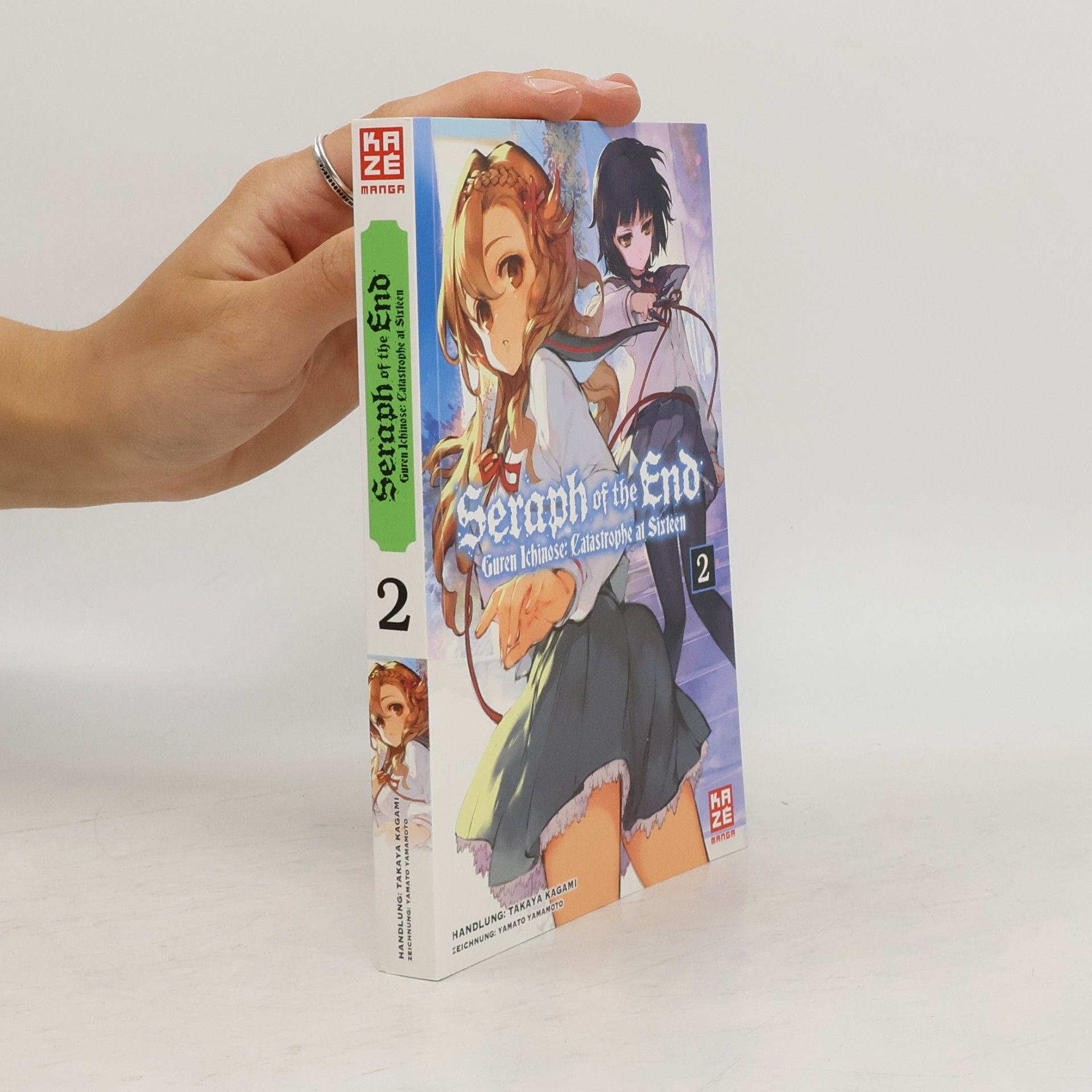 Takaya Kagami Seraph of the End - Guren Ichinose Catastrophe at Sixteen (Novel). Bd.2