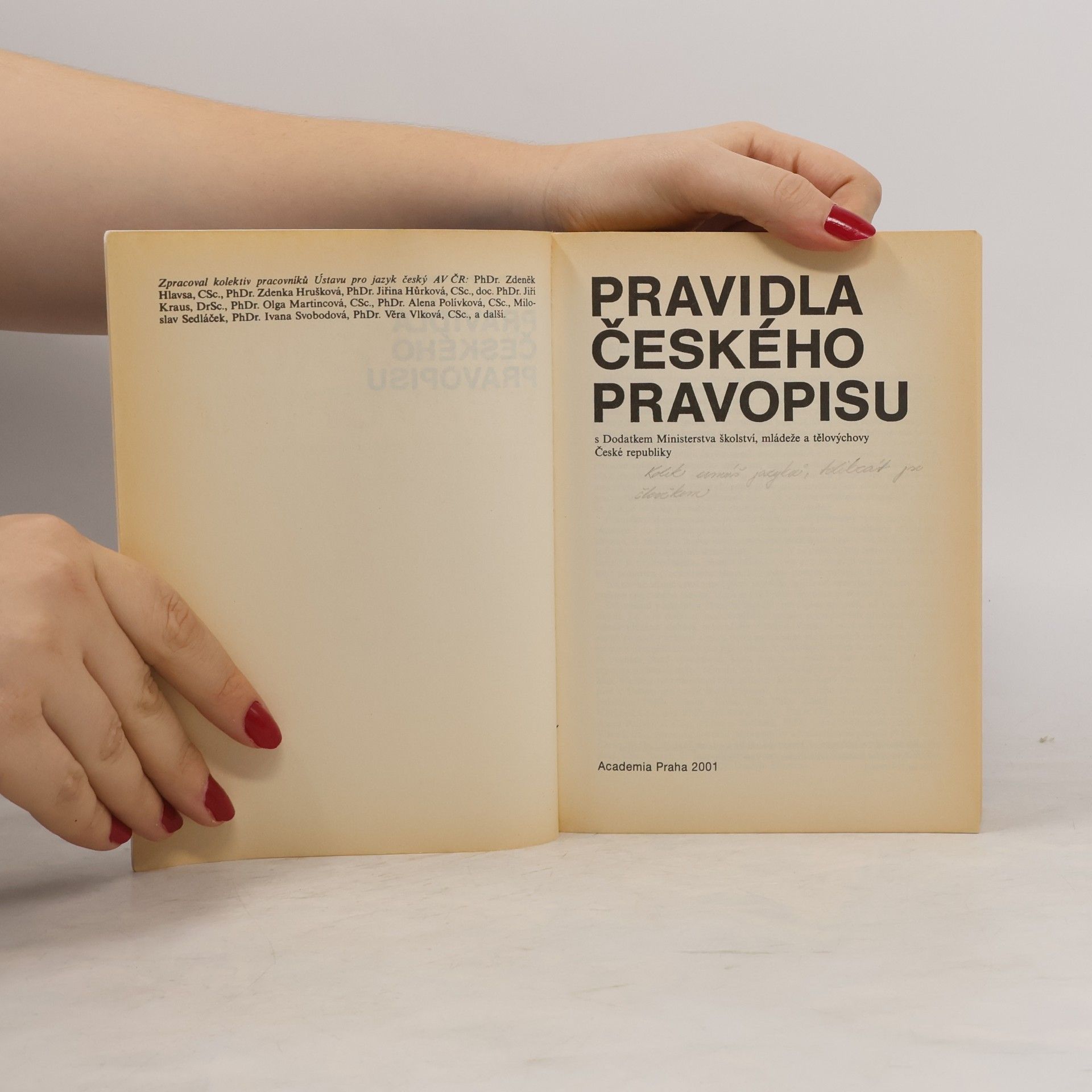 Autorenkollektiv Pravidla českého pravopisu