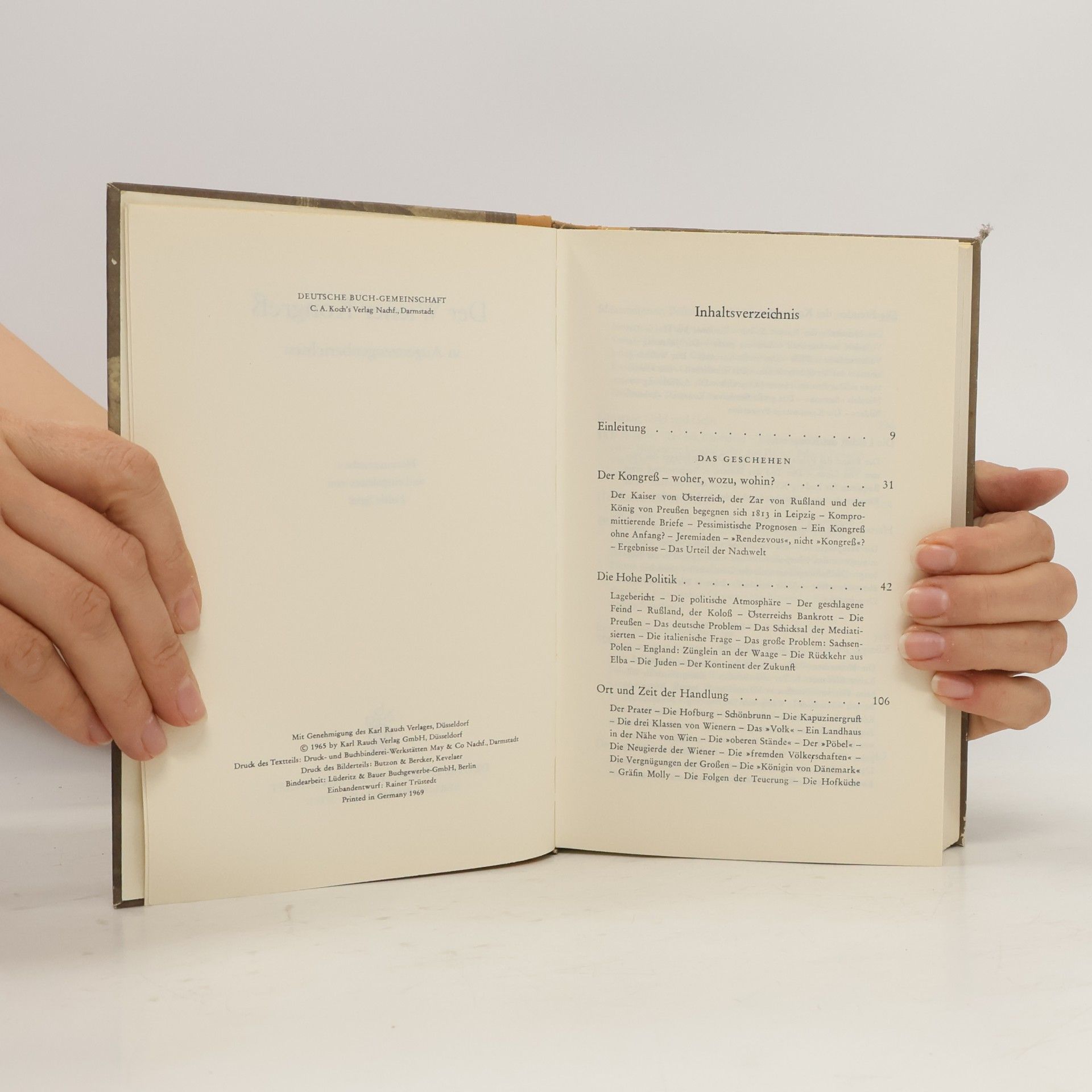 Hilde Spiel Der Wiener Kongreß