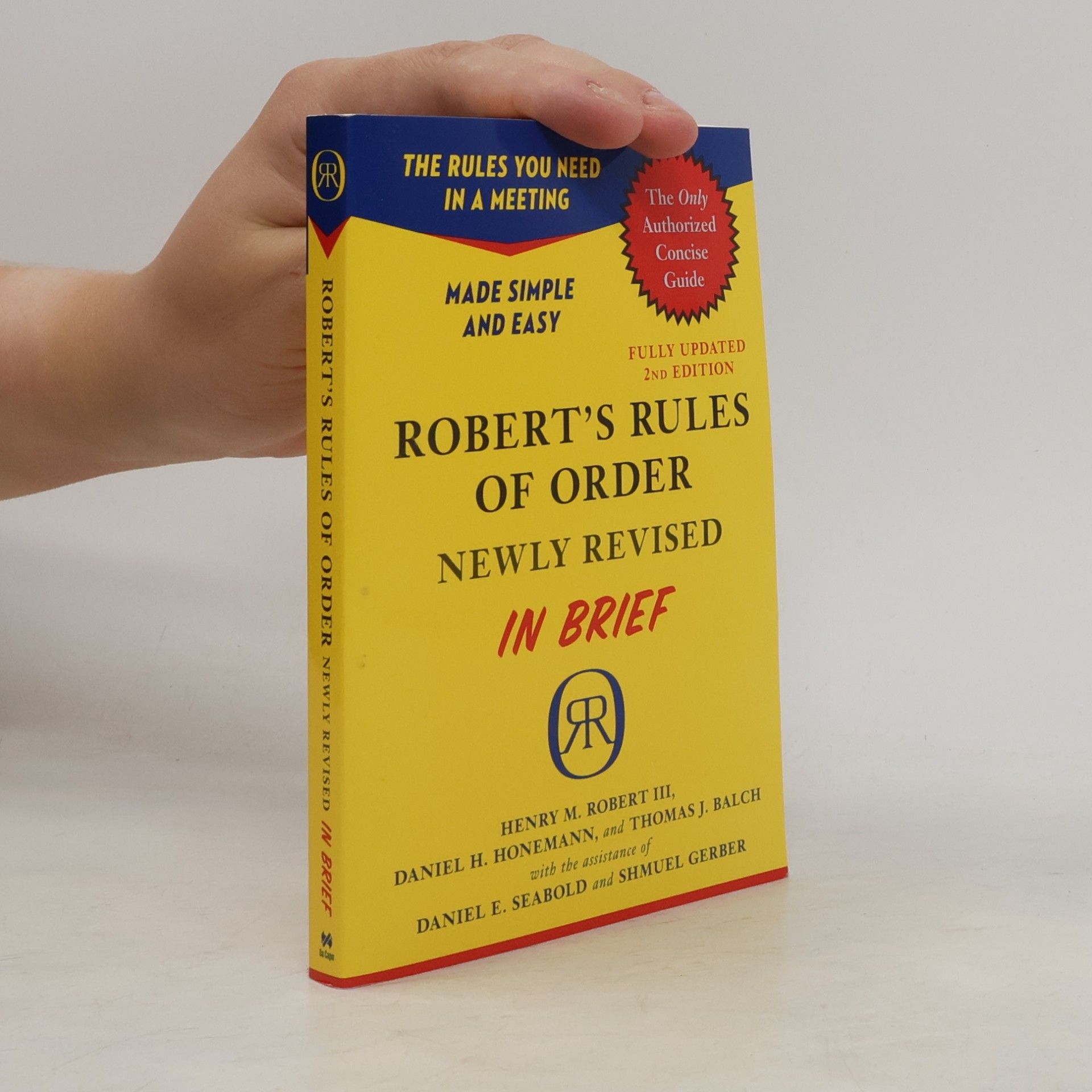 Robert Henry Thouless Robert's Rules of Order Newly Revised In Brief, 2nd edition