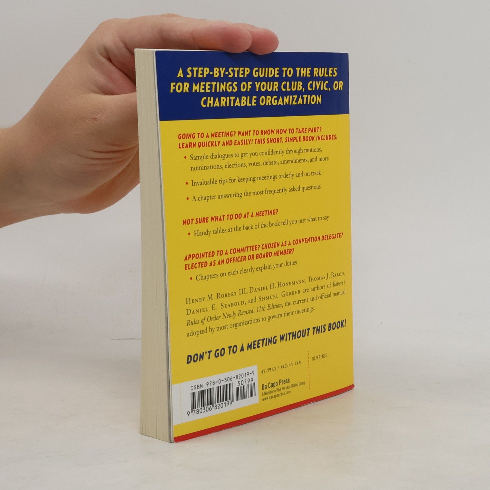 Robert Henry Thouless Robert's Rules of Order Newly Revised In Brief, 2nd edition