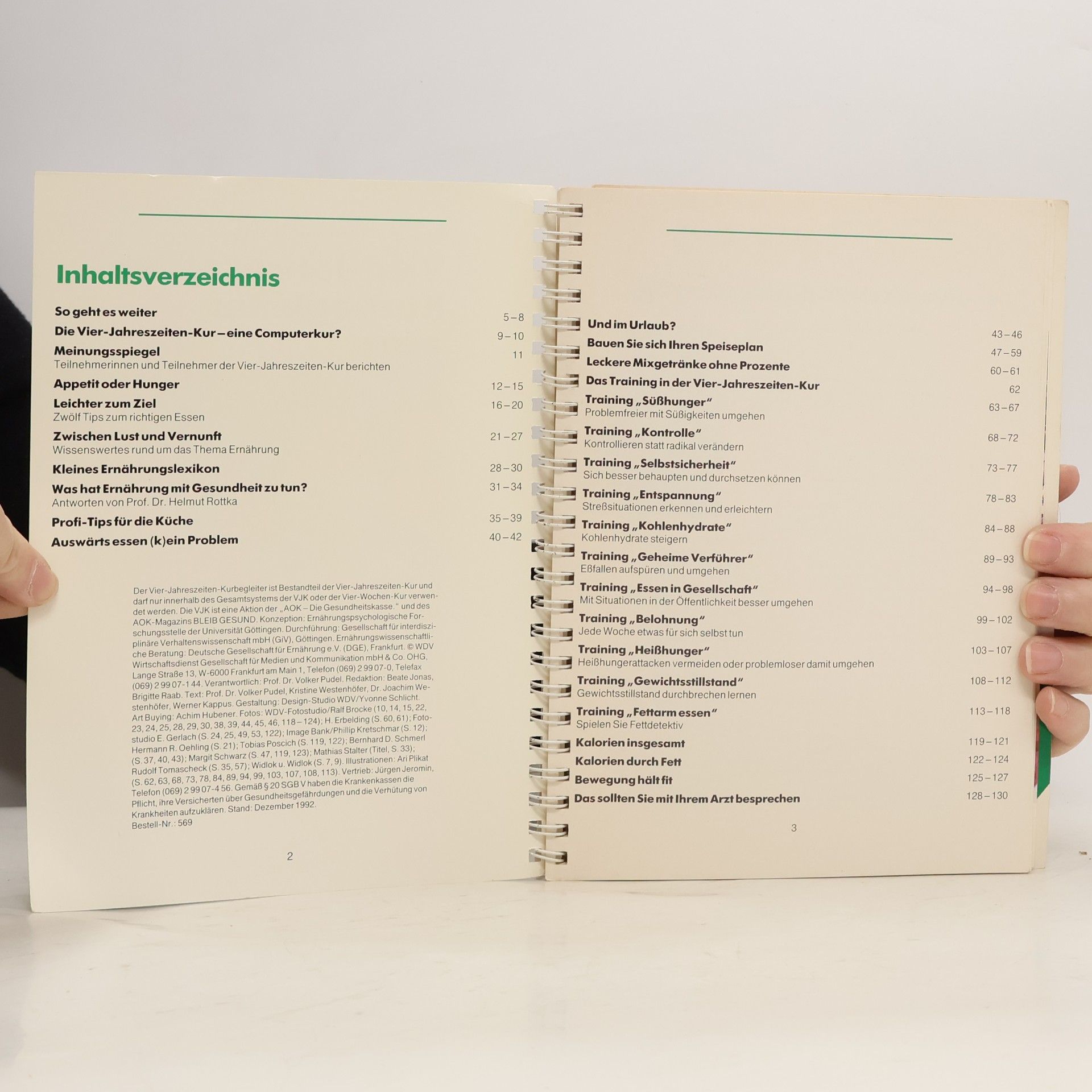Prof. Dr. Volker Pudel Vier-Jahreszeiten-Kurbegleiter