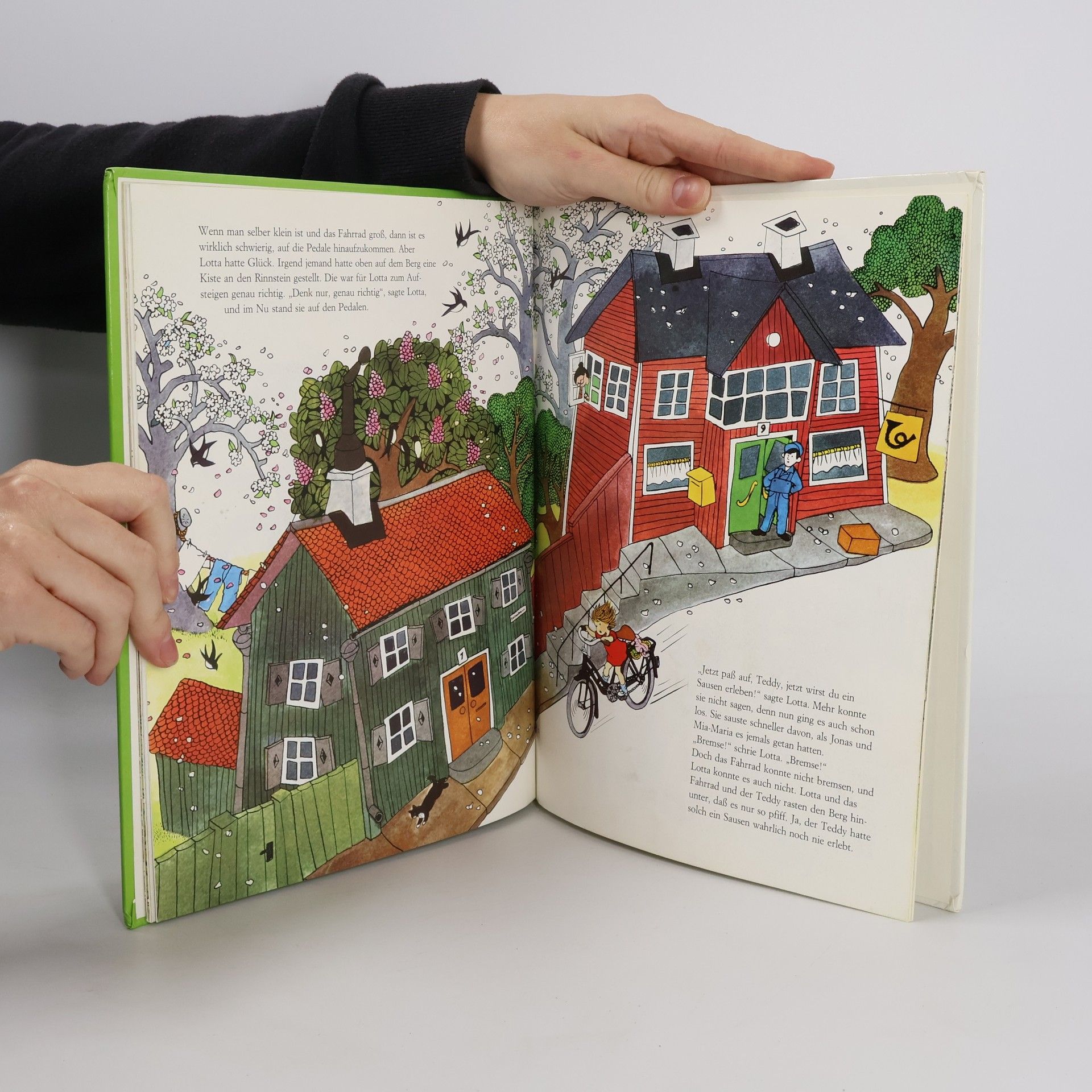 Astrid Lindgren Na klar, Lotta kann Rad fahren
