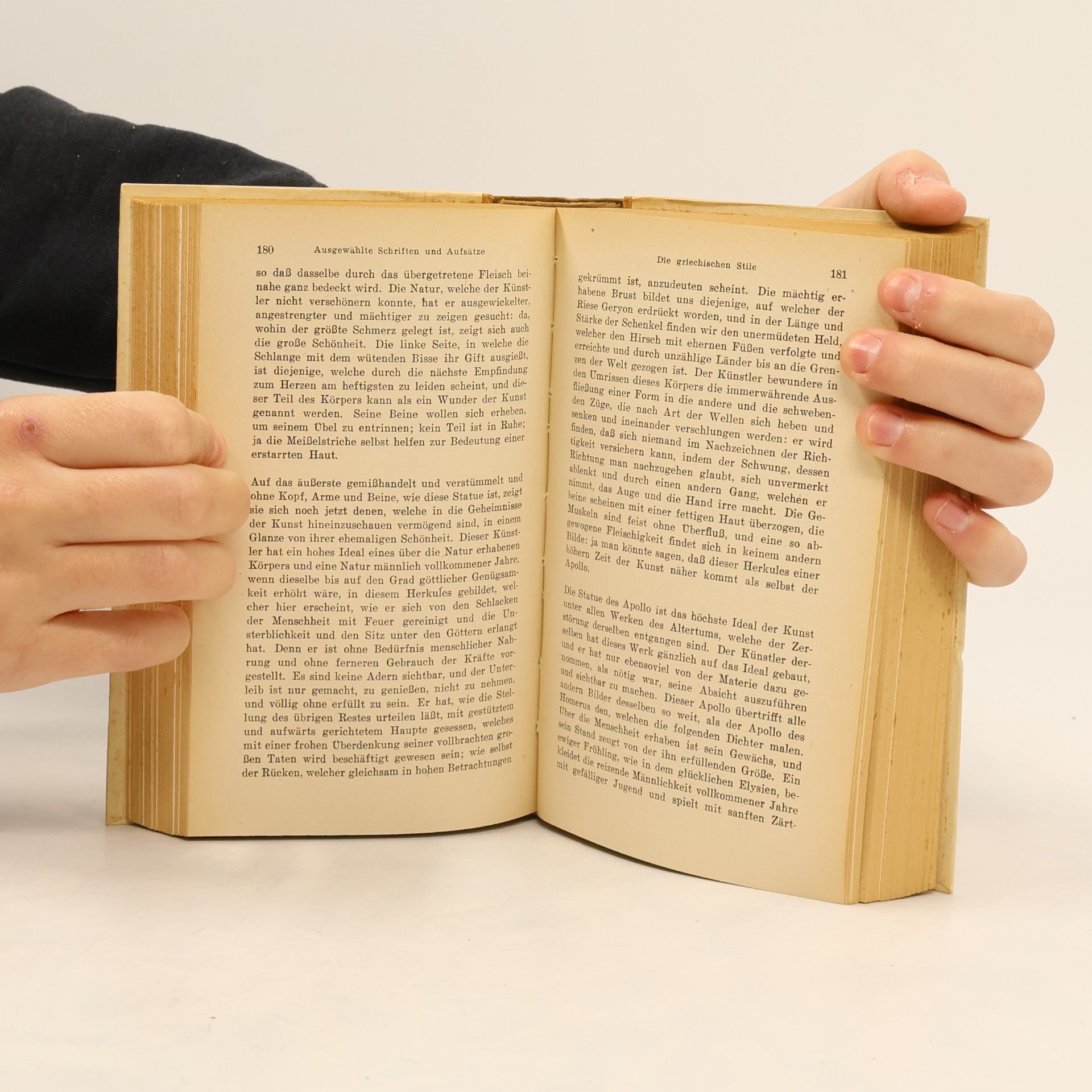 Johann Joachim Winckelmann Ausgewahlte Schriften