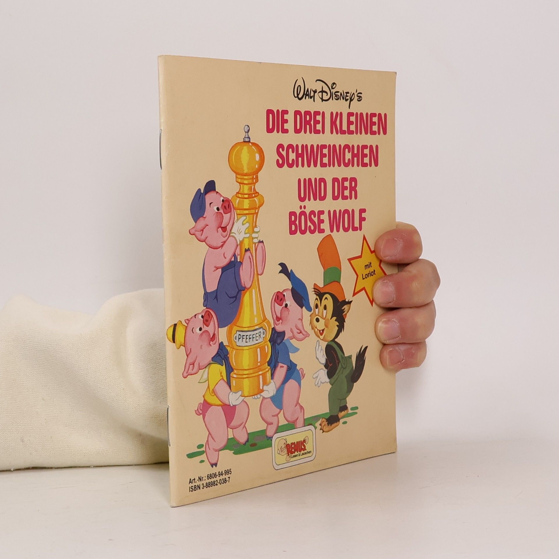 Die drei kleinen Schweinchen und der böse Wolf