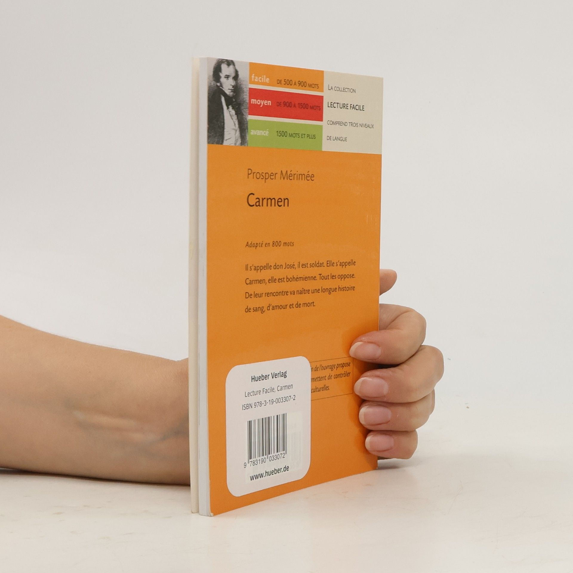 Prosper Mérimée Lire en Français Facile - Classique - 1: Niveau A2: Carmen
