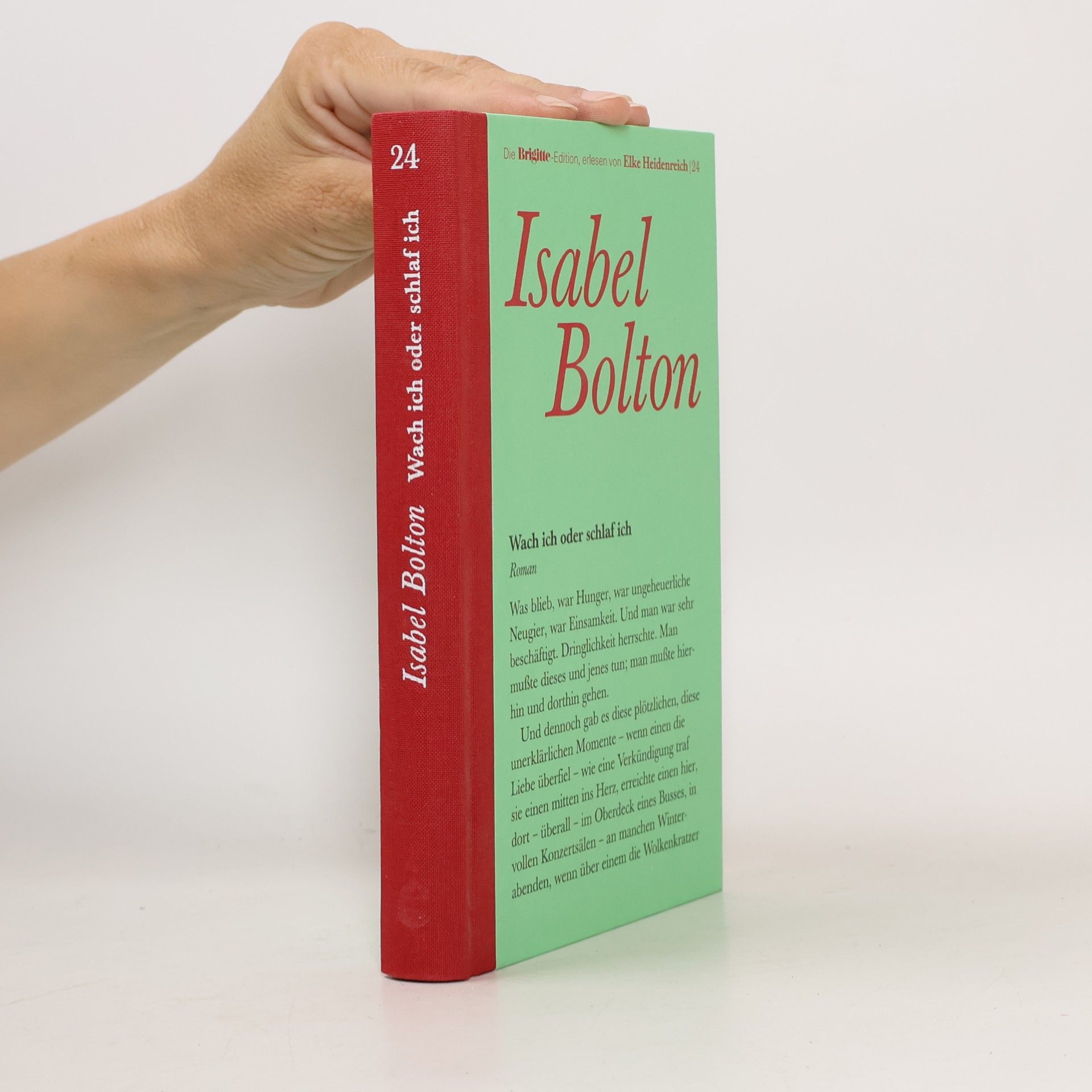 Isabel Bolton Wach ich oder schlaf ich
